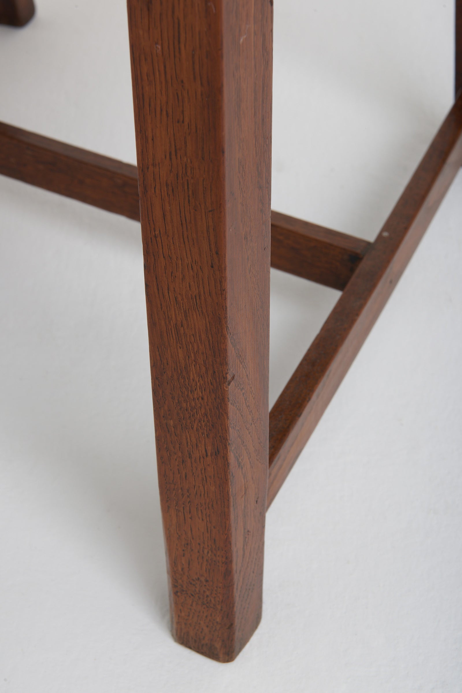 Pair of Arts & Craft Oak Armchairs