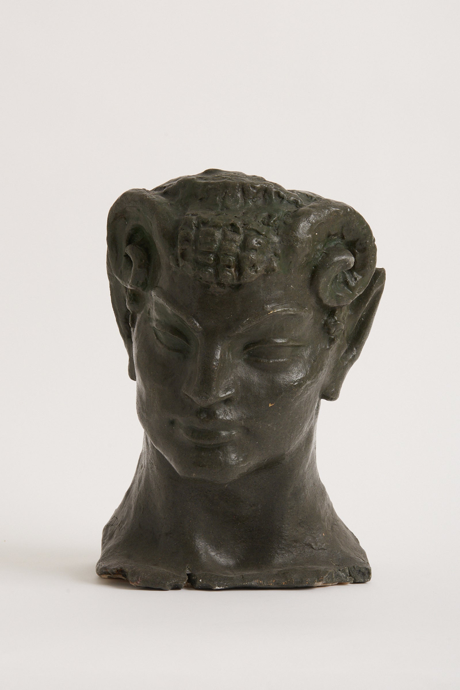 7852- Early 20th Century Sculpture of a Faun