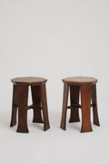 7855 - Pair of Arts & Crafts Side Tables