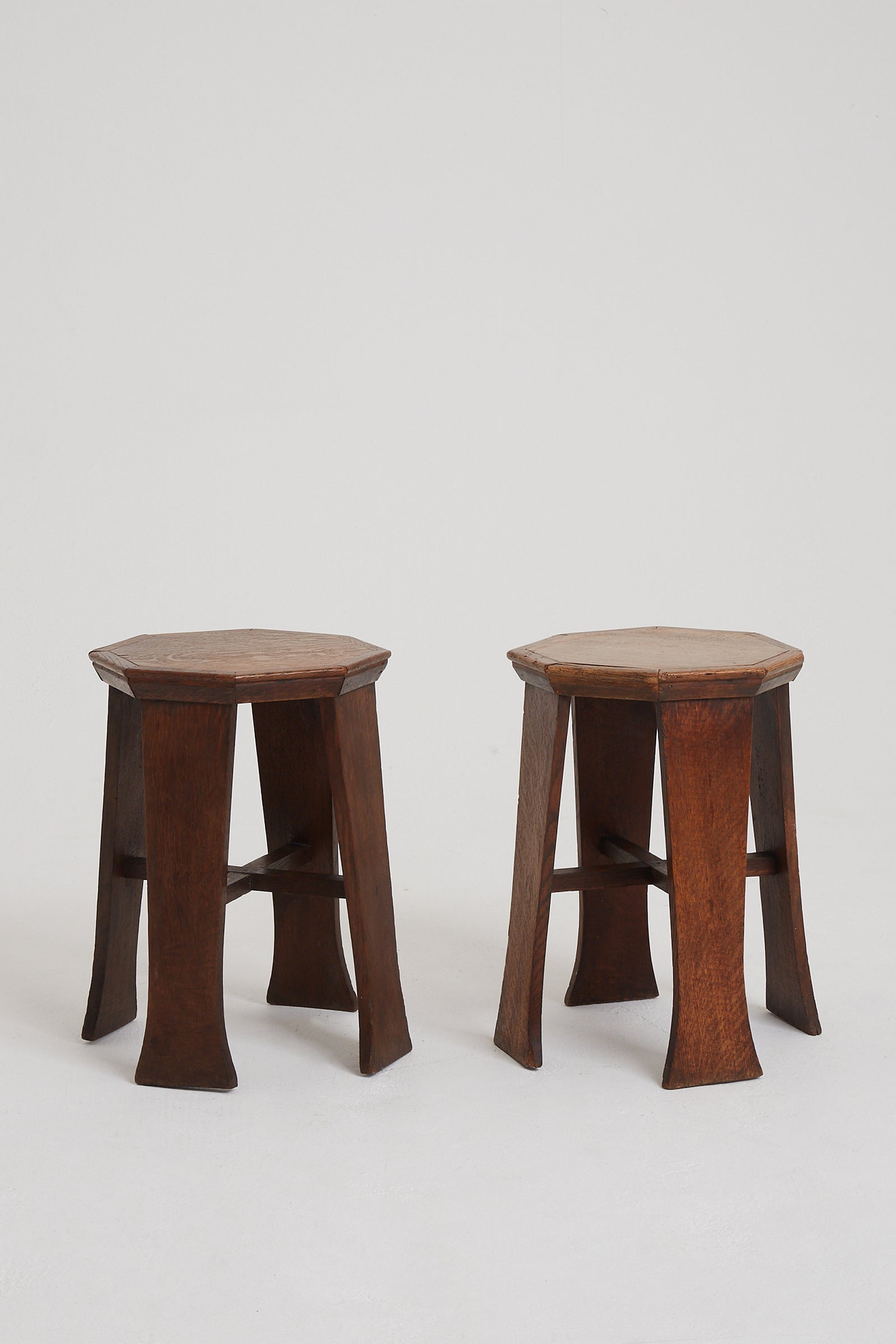 7855 - Pair of Arts & Crafts Side Tables