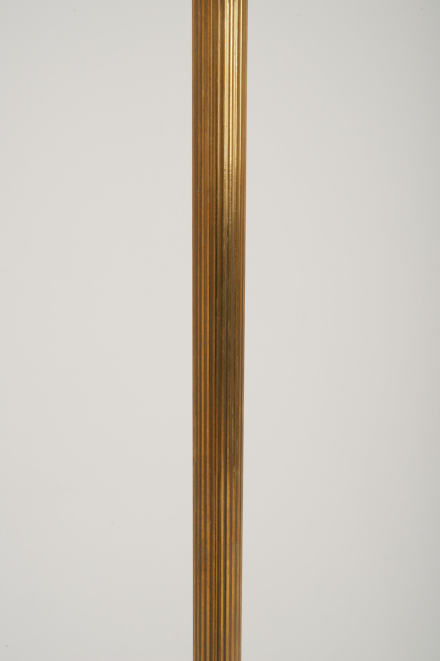 A 1940s Bronze Tripod Reading Floor Lamp
