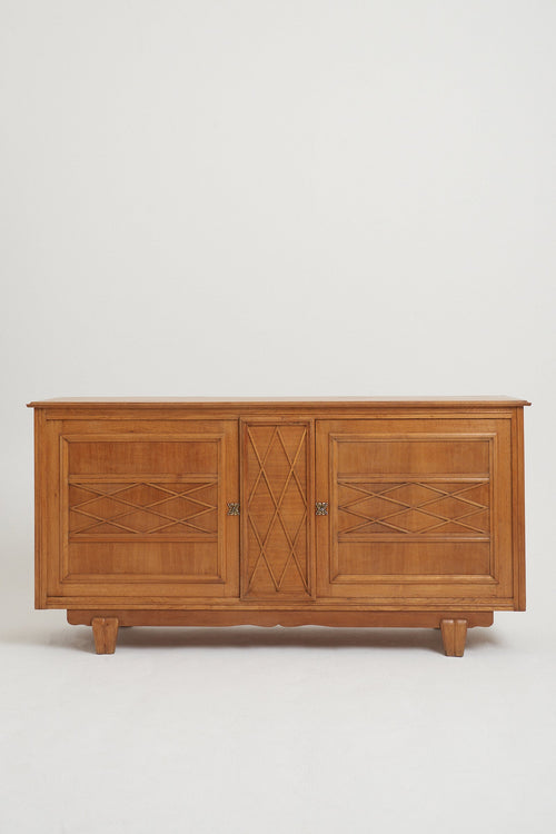7895- Art Deco Oak Sideboard