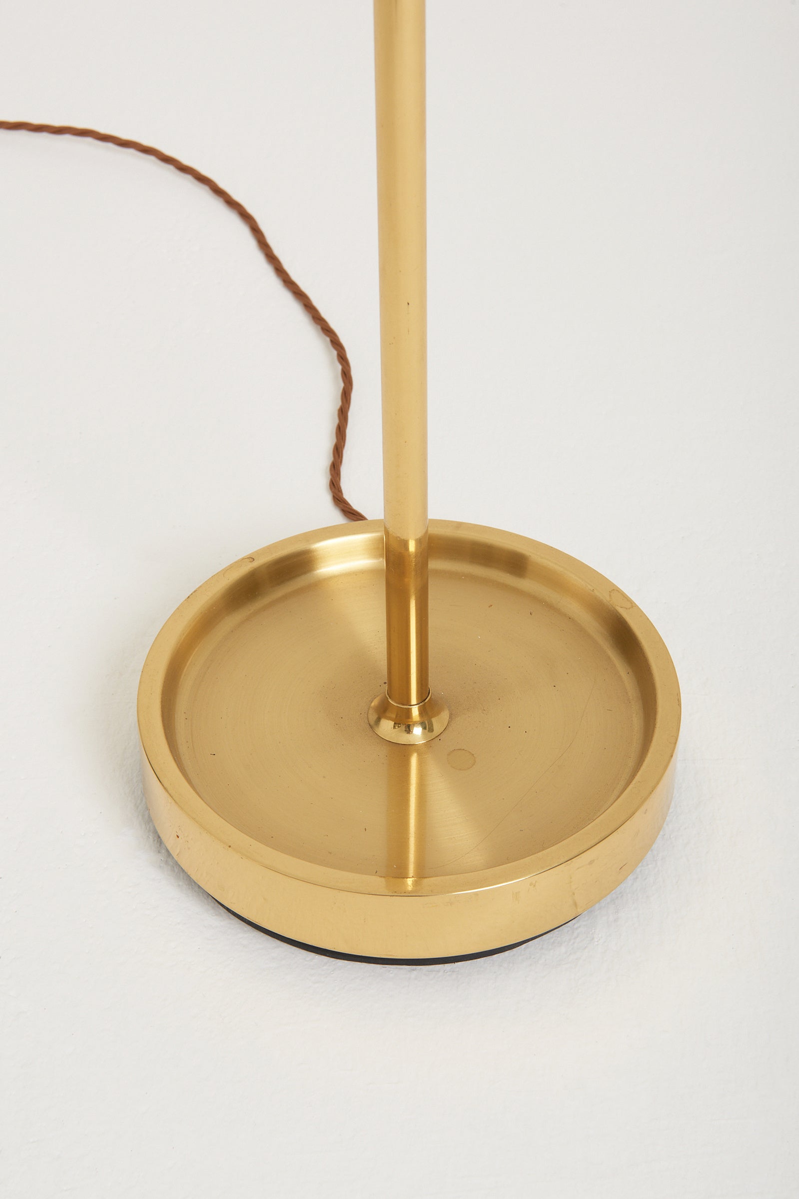 Pair of Mid-Century Brass Floor Lamps