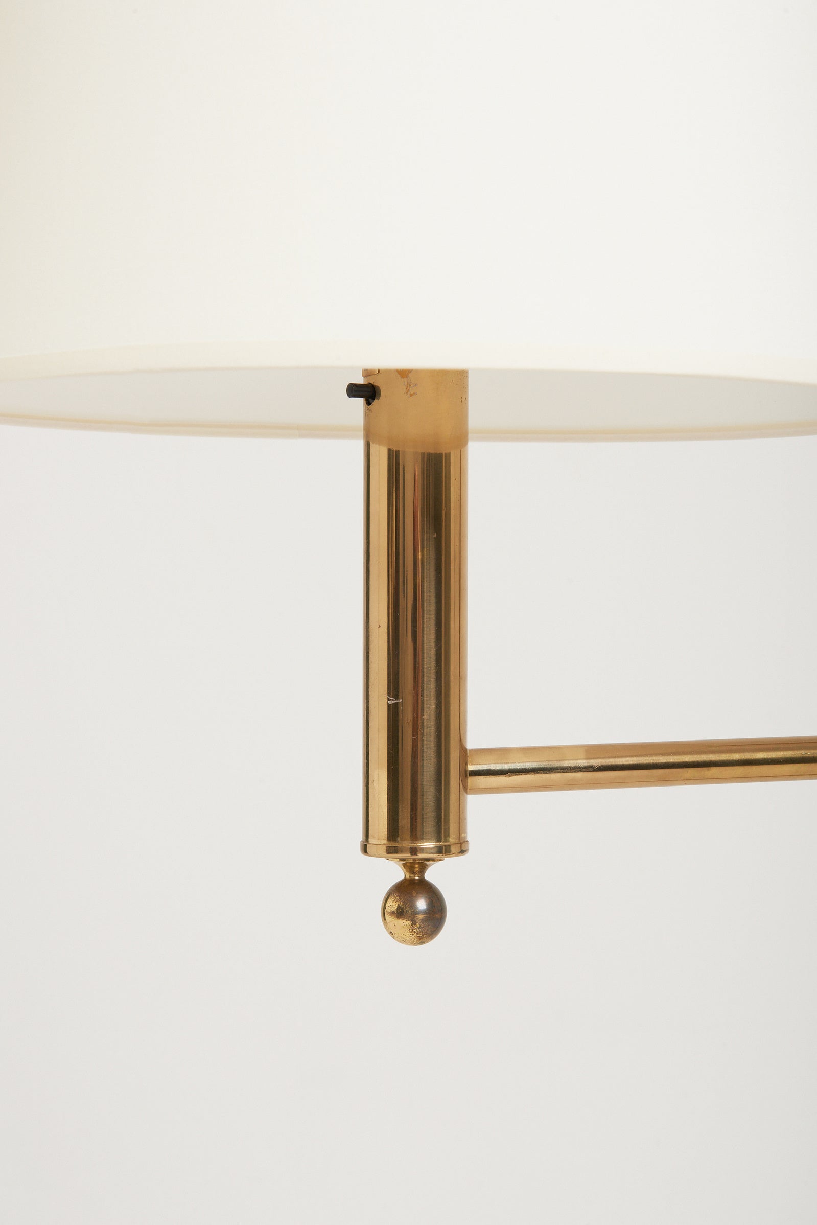 Pair of Brass Floor Lamps by Bergboms