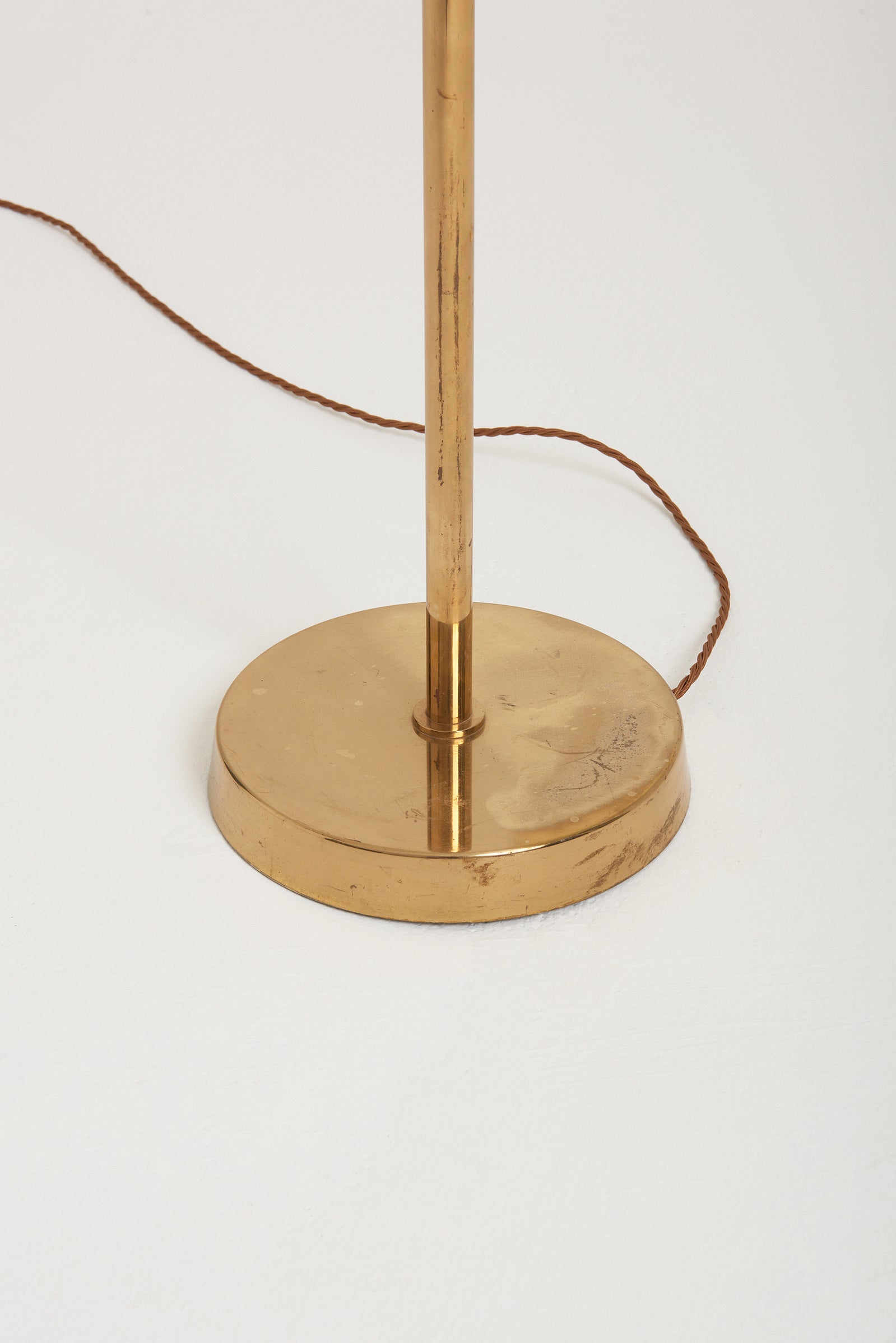 Pair of Brass Floor Lamps by Bergboms