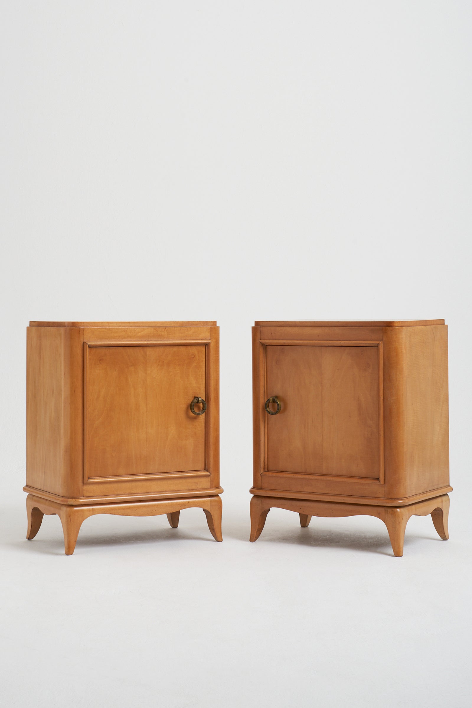 Pair of Art Deco Bedside Cabinets
