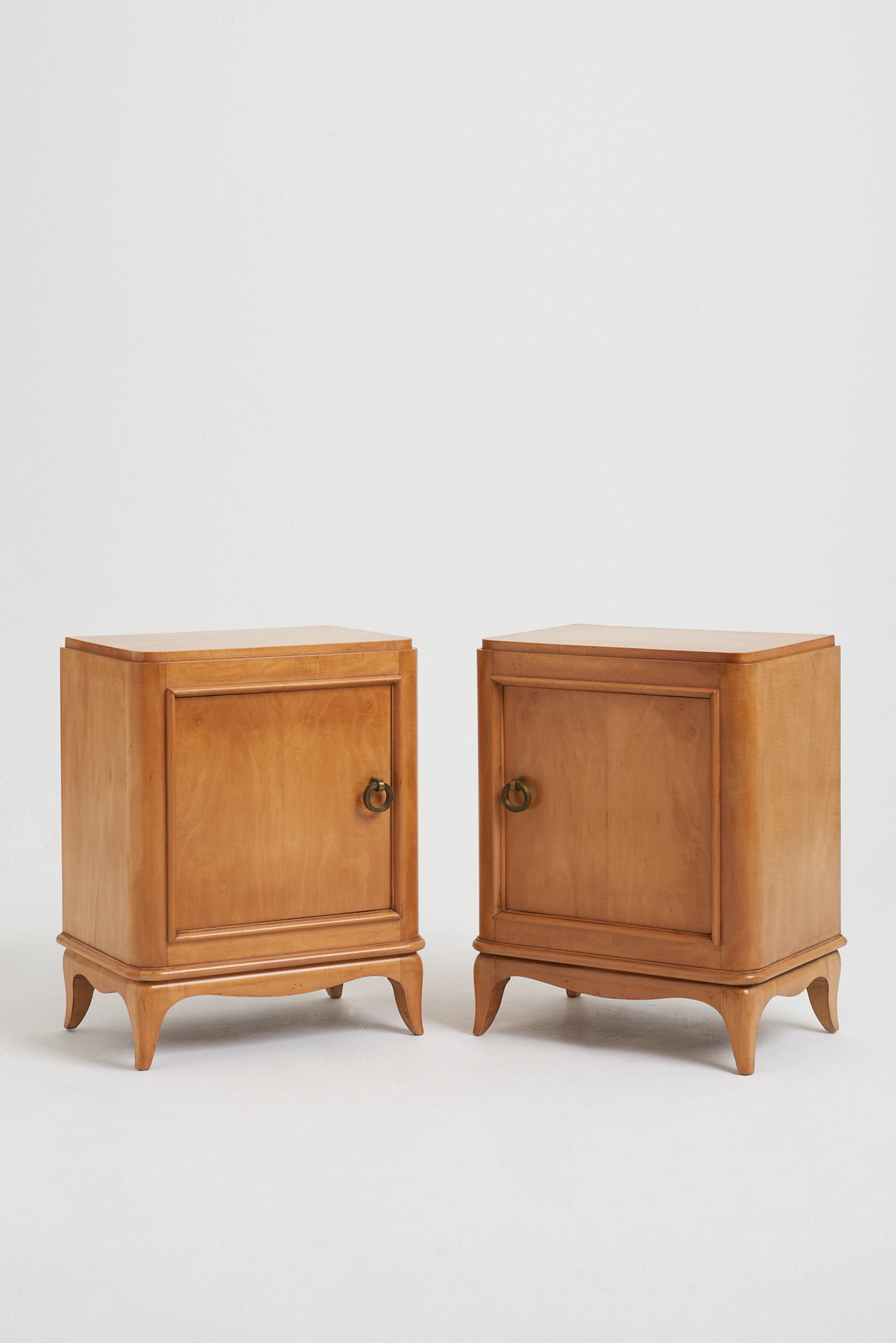 7923- Pair of Art Deco Bedside Cabinets