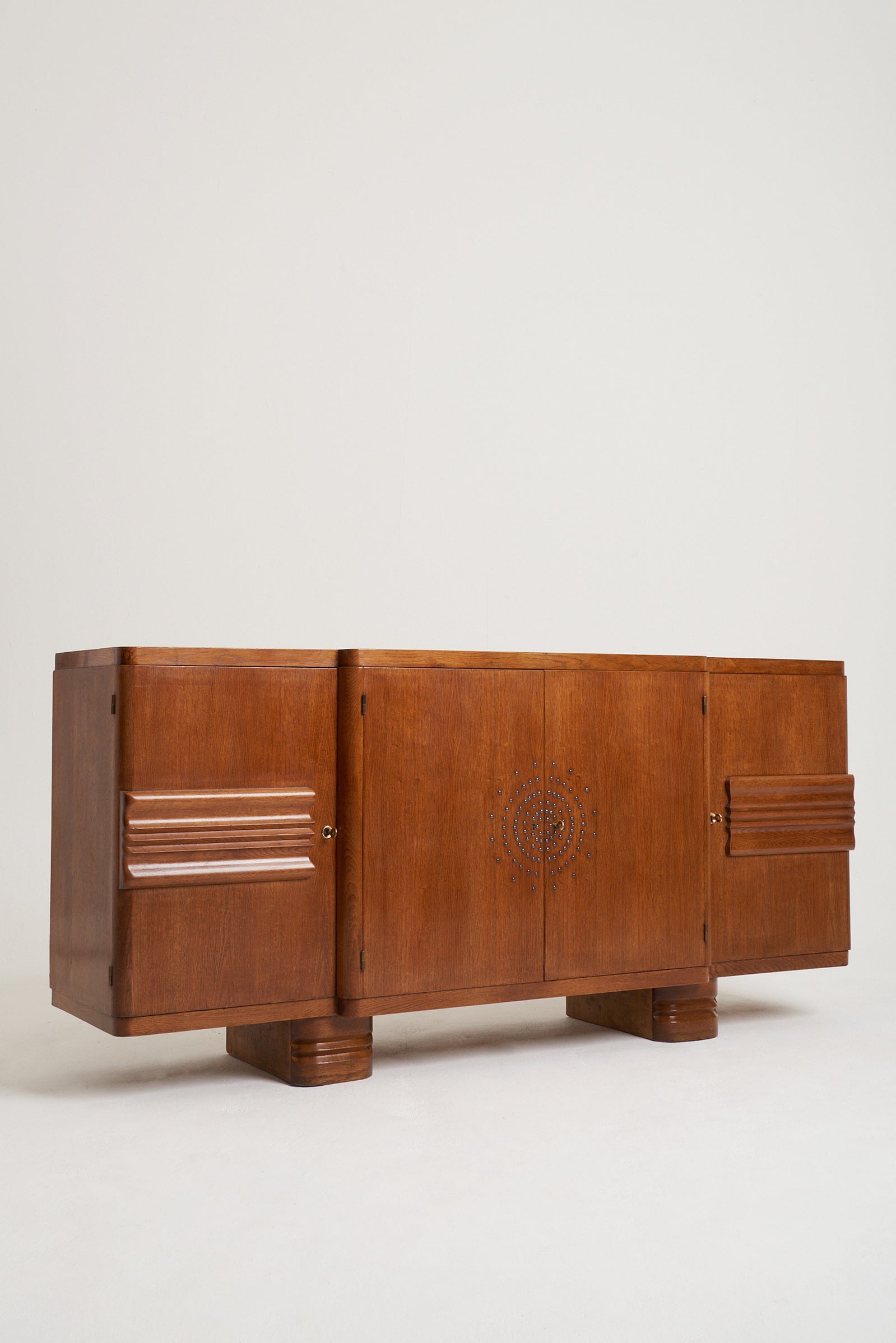French 1940s Oak Sideboard