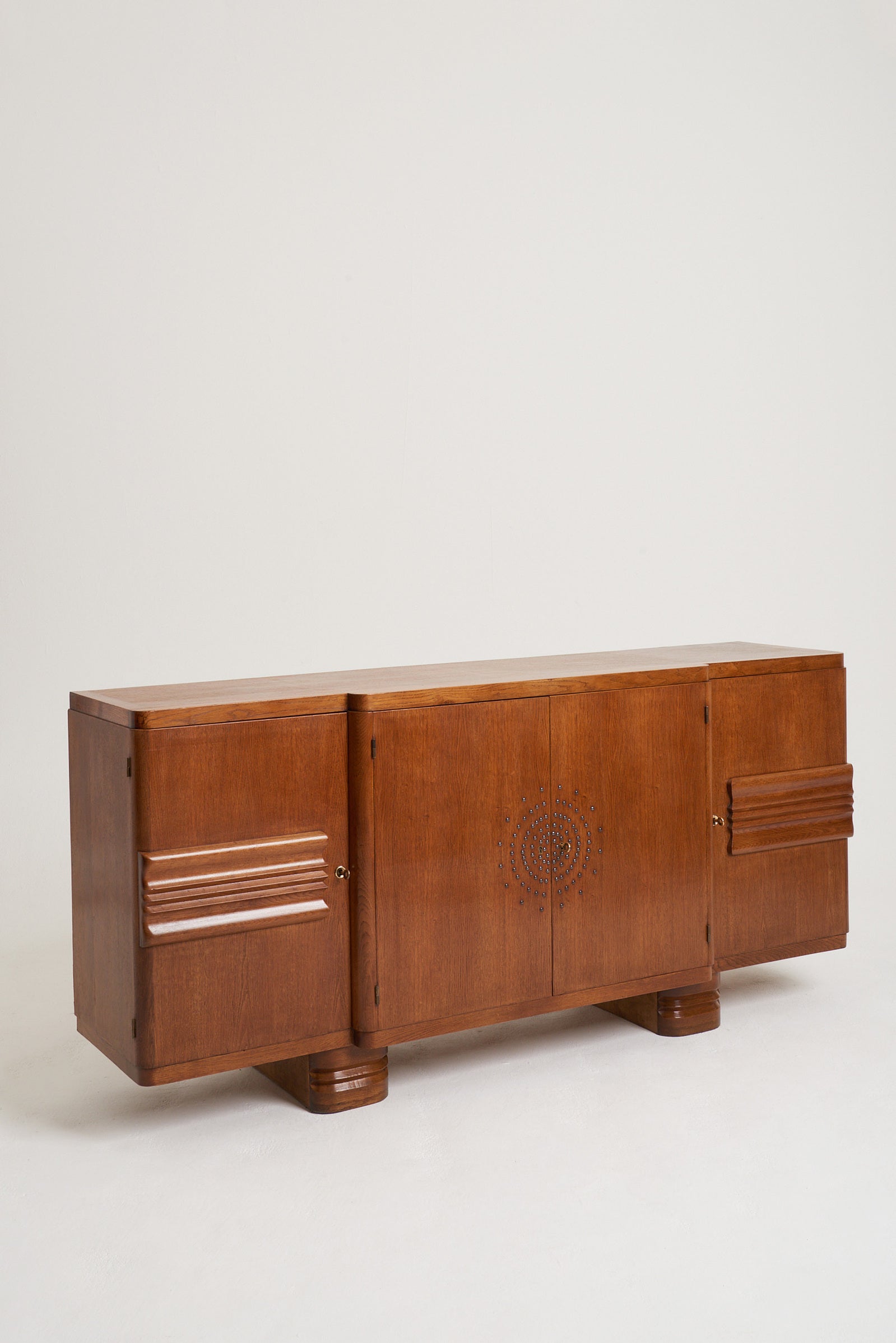 French 1940s Oak Sideboard