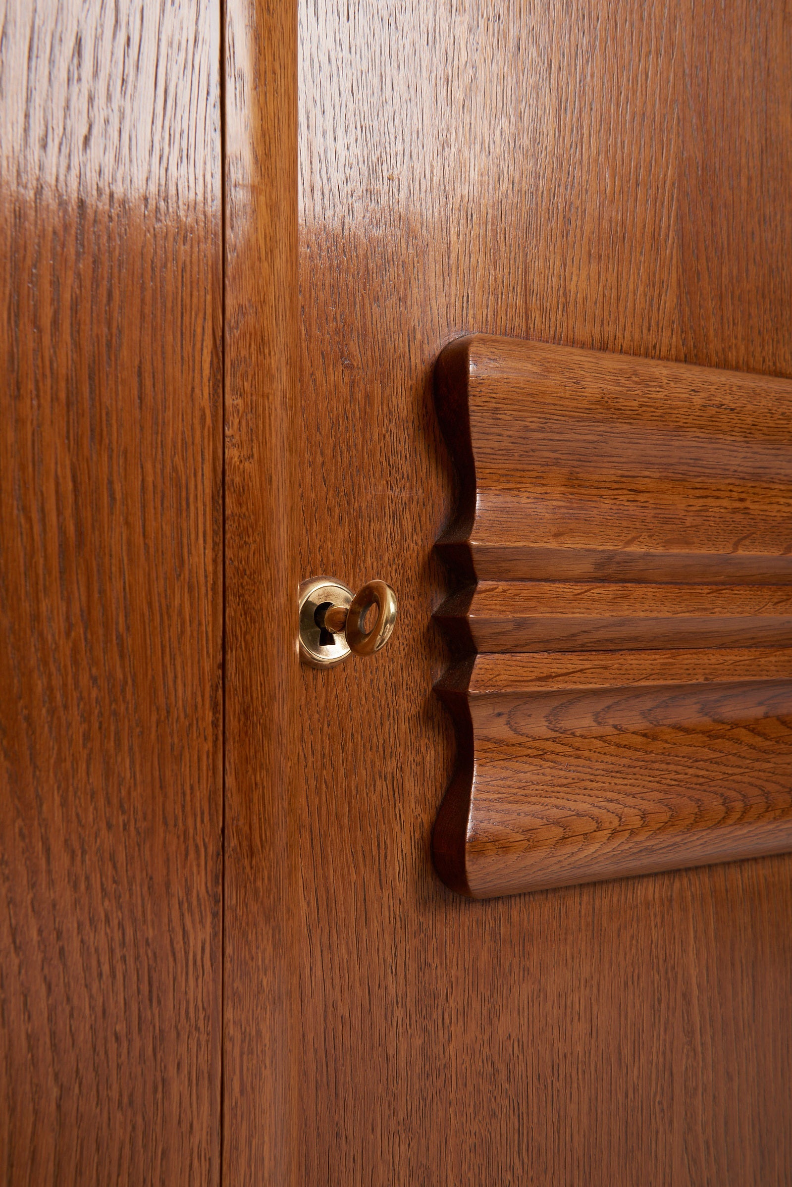 French 1940s Oak Sideboard