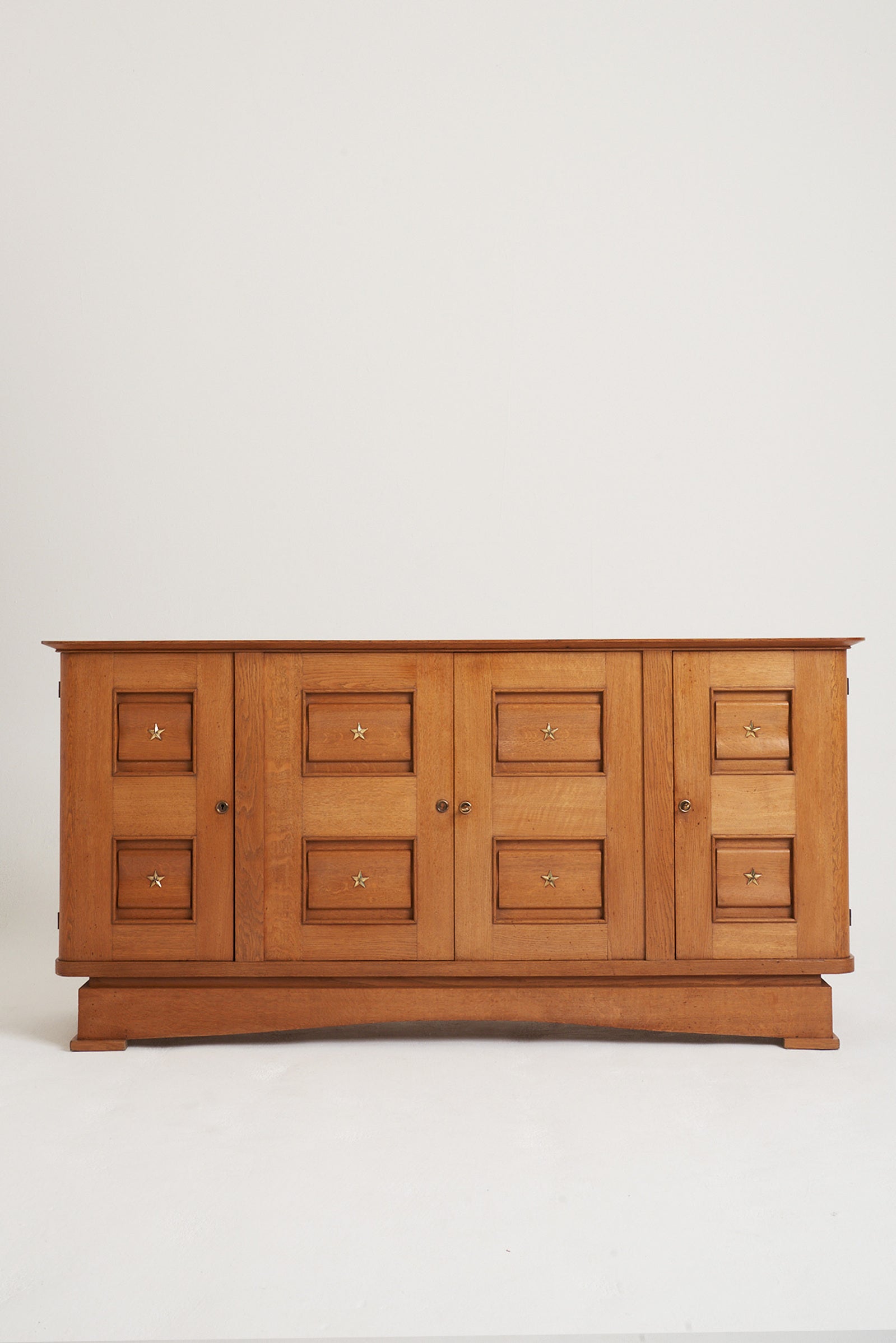 7933- 1940s Oak Sideboard
