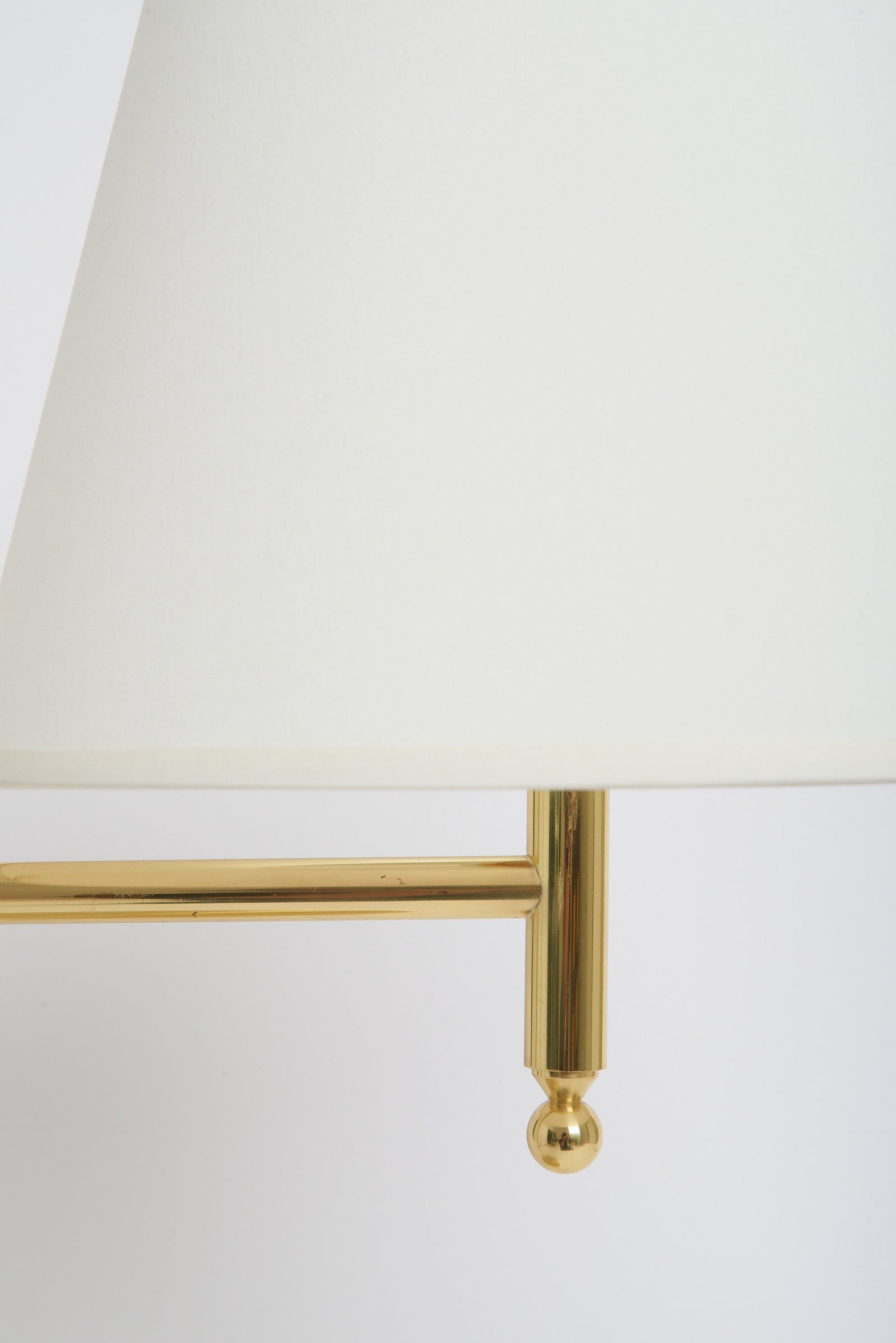 Pair of Brass Table Lamps by Örsjö Industri