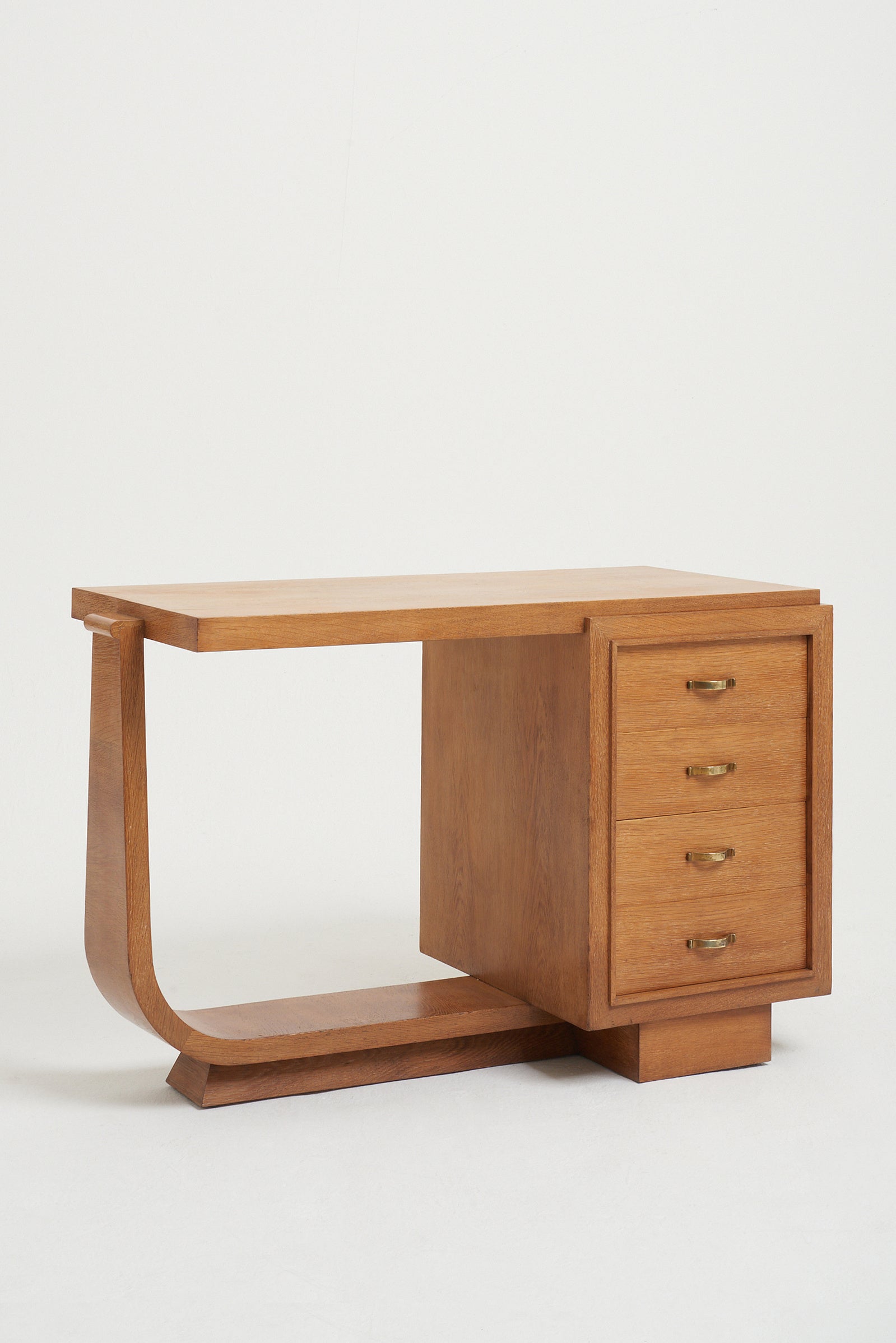 Art Deco Oak Desk