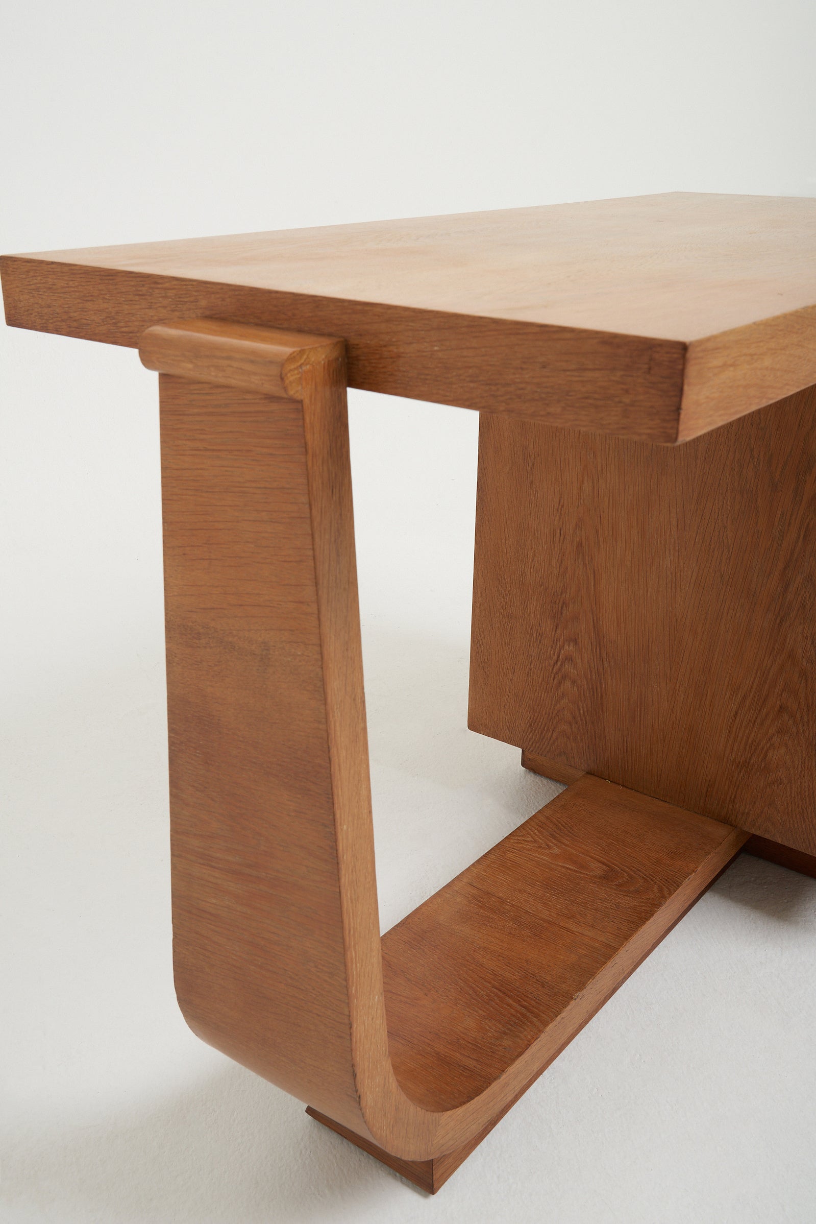 Art Deco Oak Desk