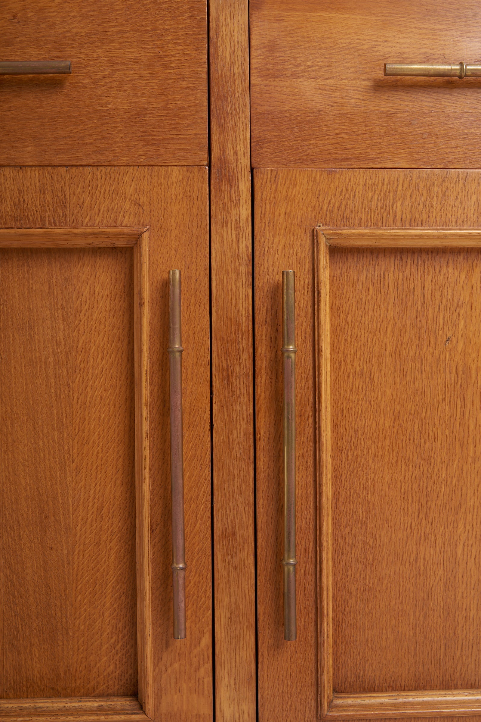 Mid-Century Italian Oak Buffet