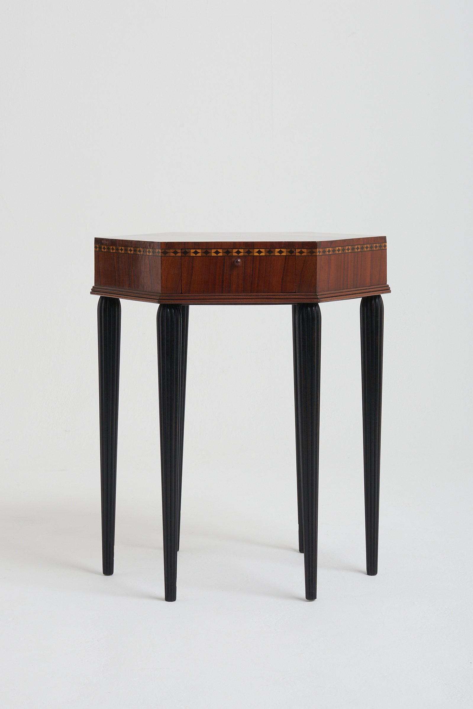 Art Deco Hexagonal Table
