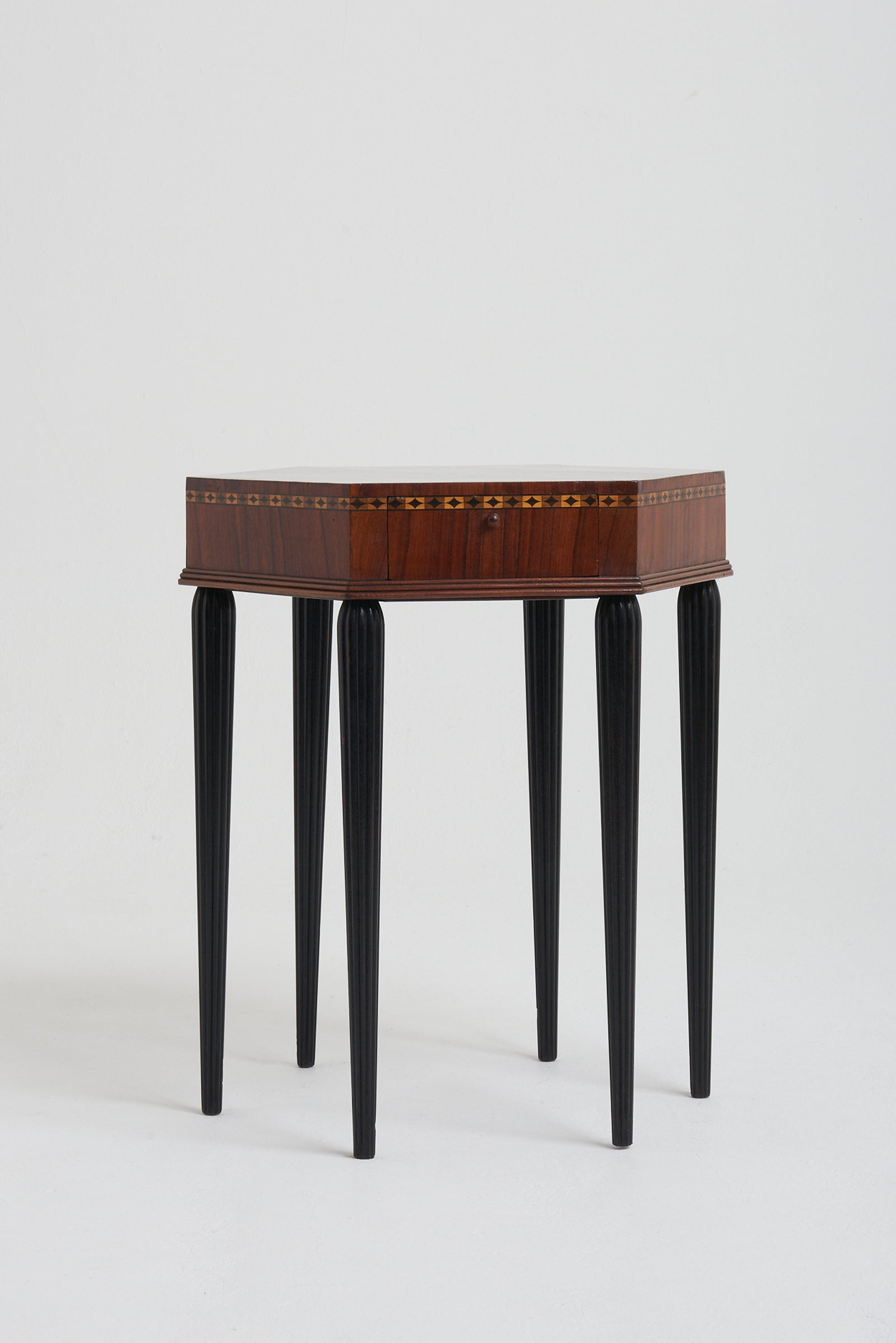 Art Deco Hexagonal Table