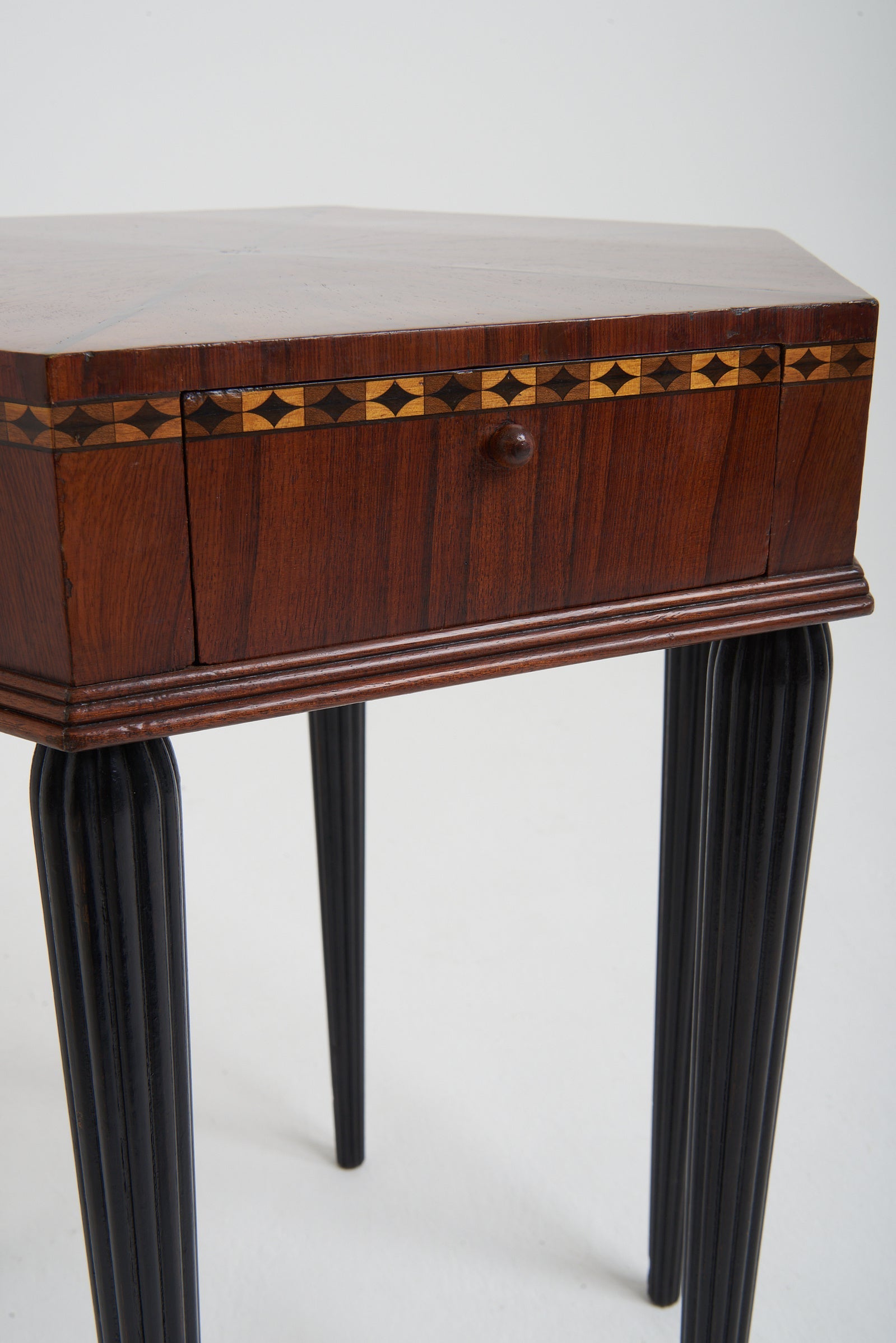 Art Deco Hexagonal Table