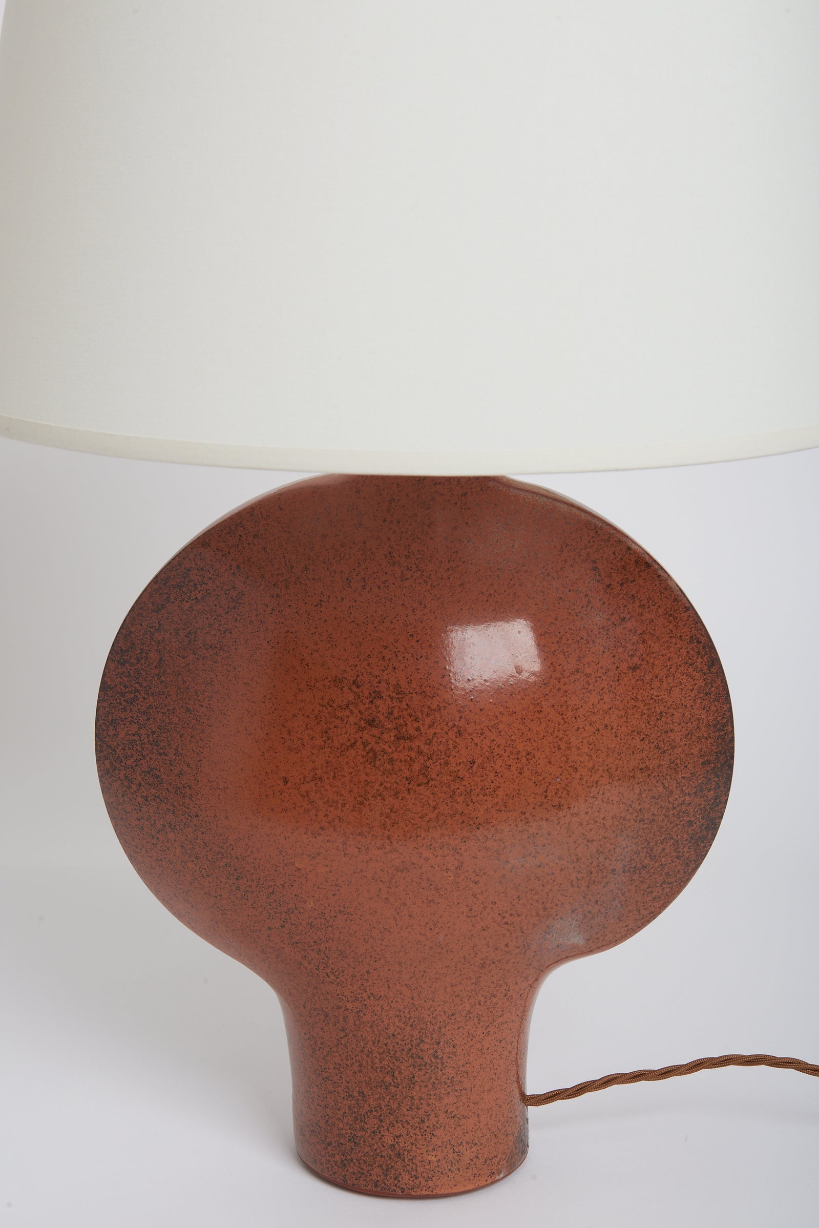 Mid-Century Stoneware Table Lamp