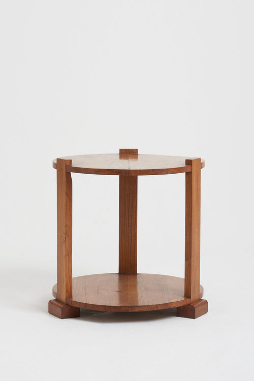 Art Deco Oak Side Table