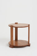 8000- Art Deco Oak Side Table