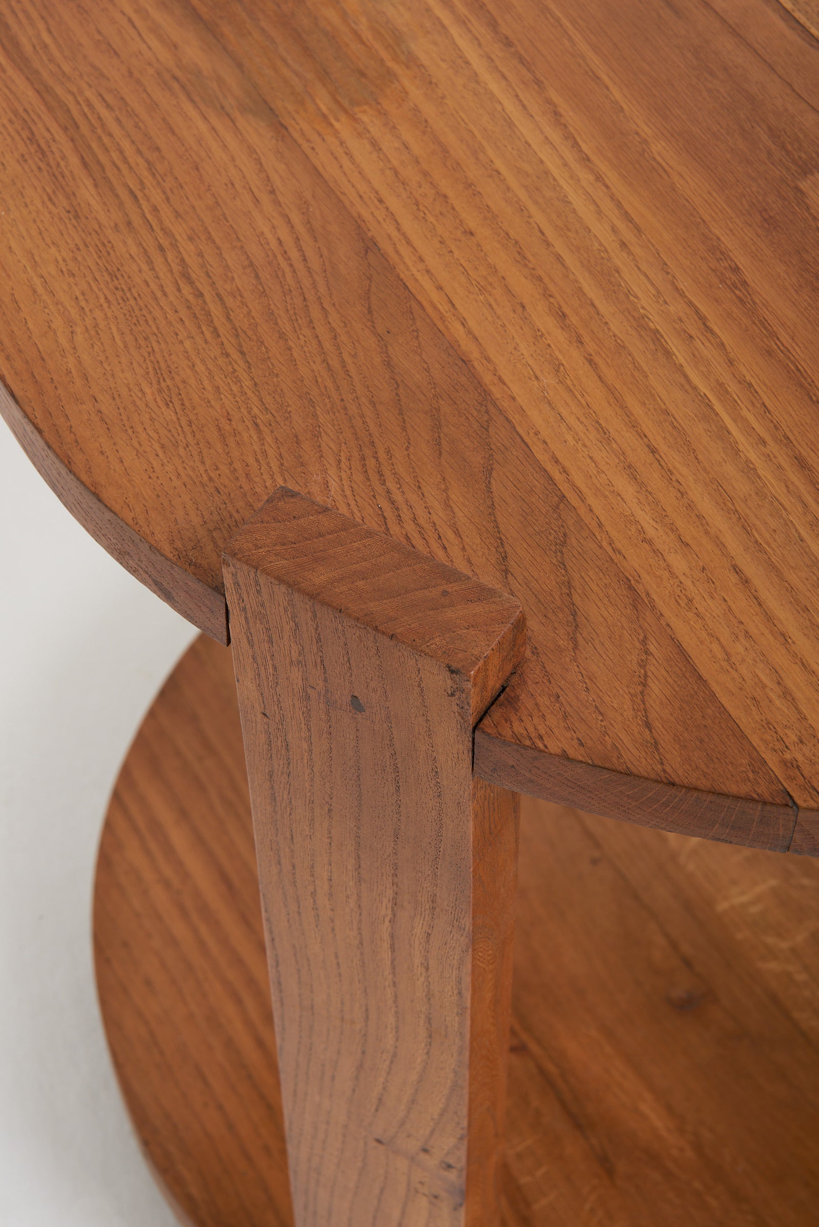 Art Deco Oak Side Table