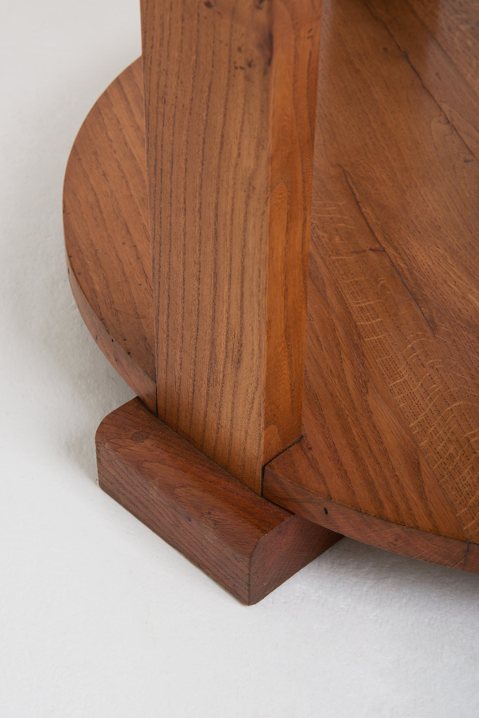 Art Deco Oak Side Table