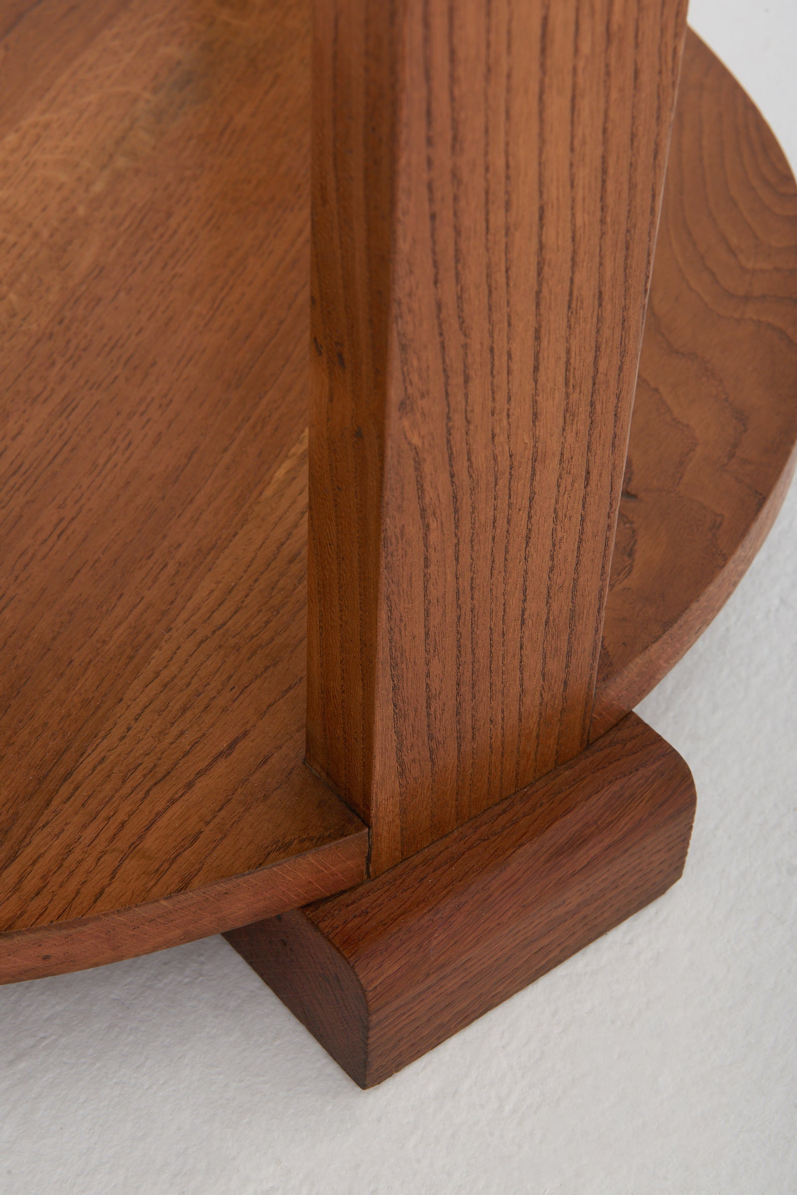 Art Deco Oak Side Table