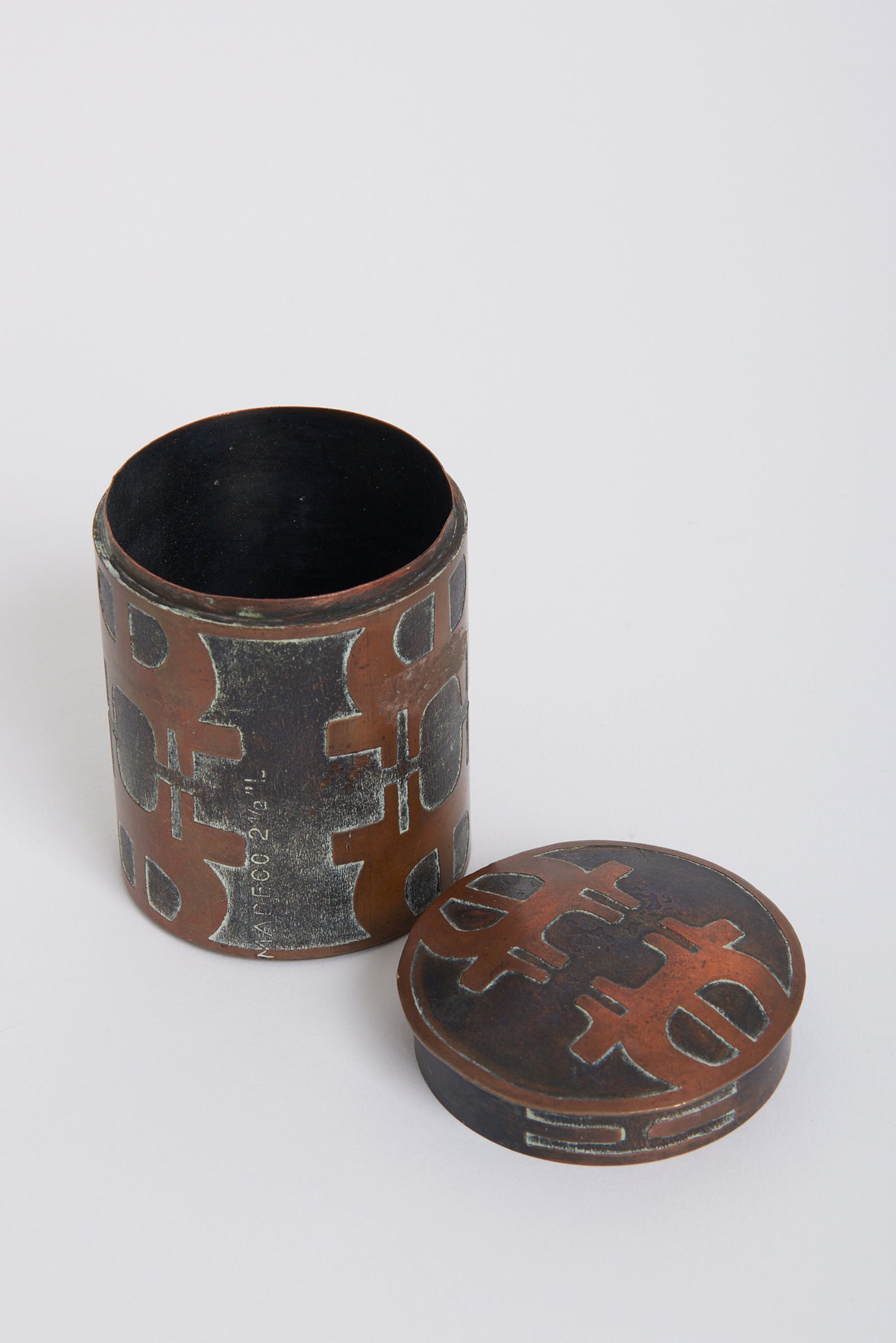 Mid-Century Copper Box