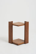 8007- Art Deco Oak Side Table