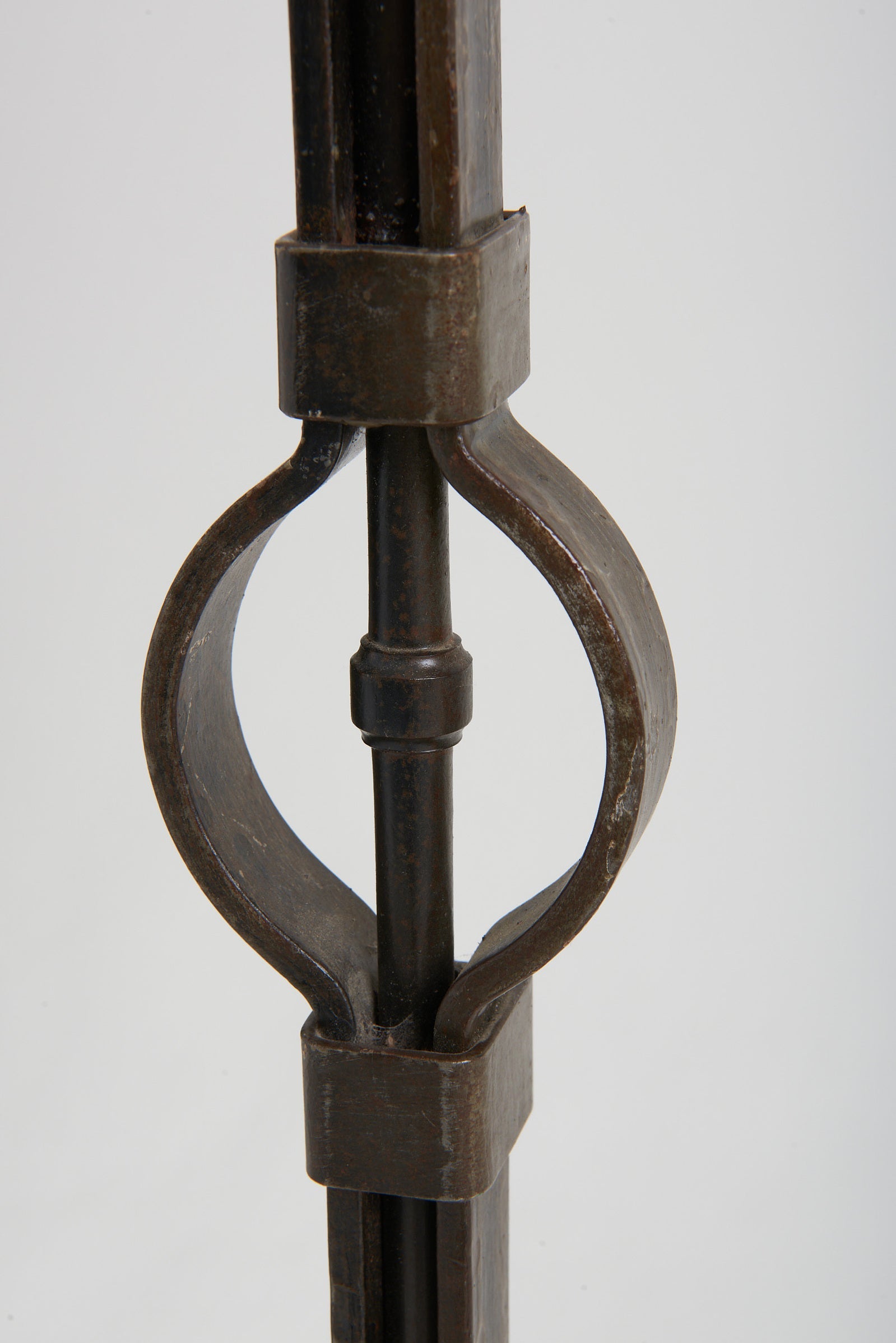 Mid-Century Wrought Iron Floor Lamp
