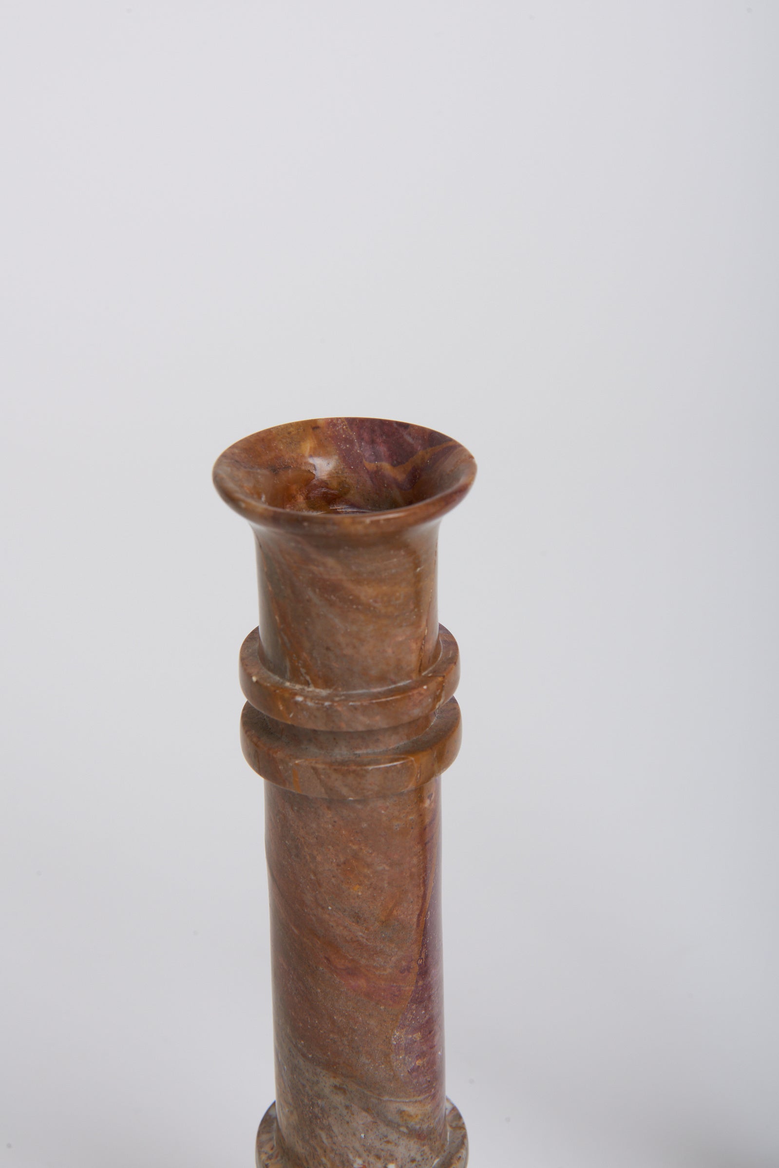 Pair of Marble Candlesticks