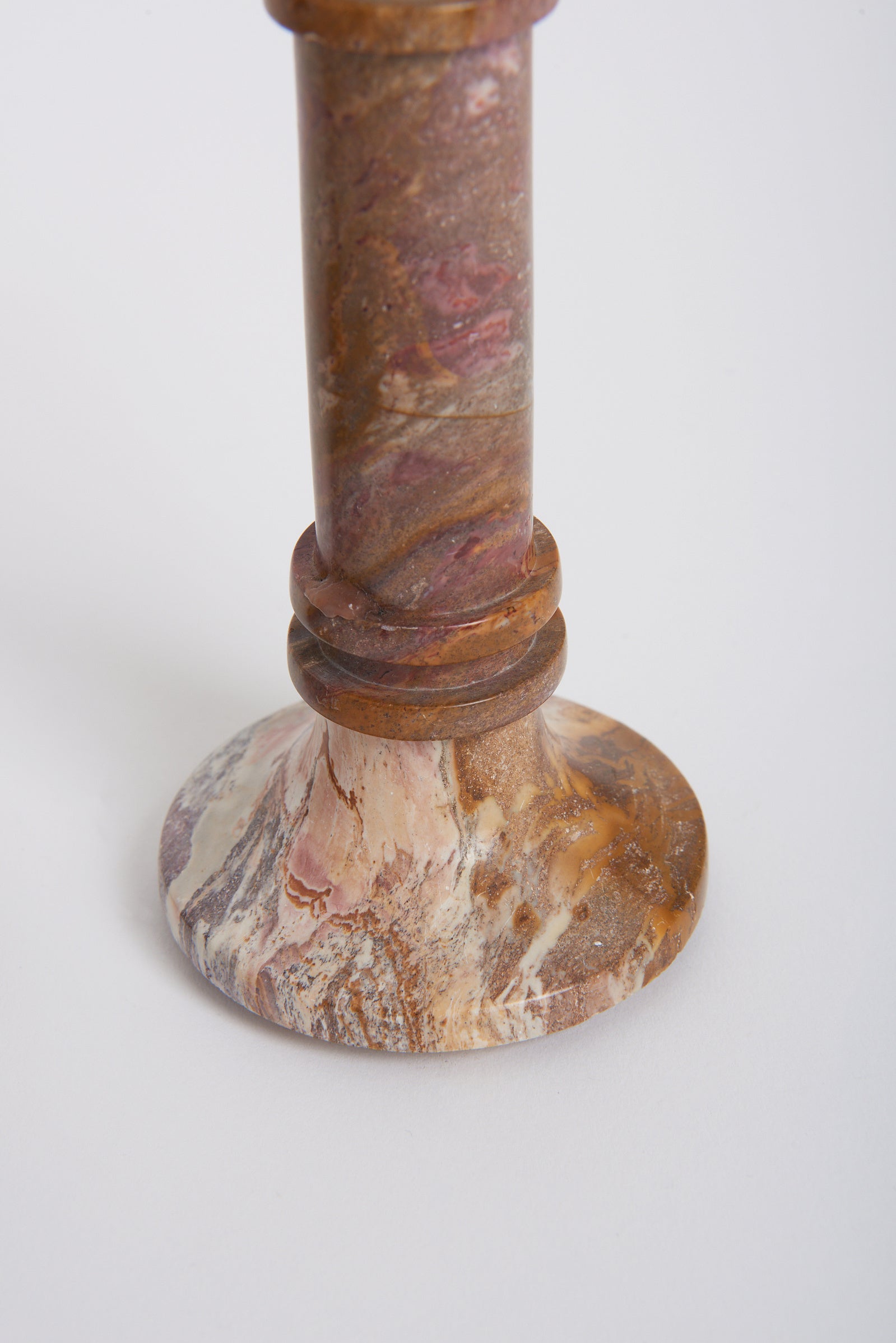 Pair of Marble Candlesticks