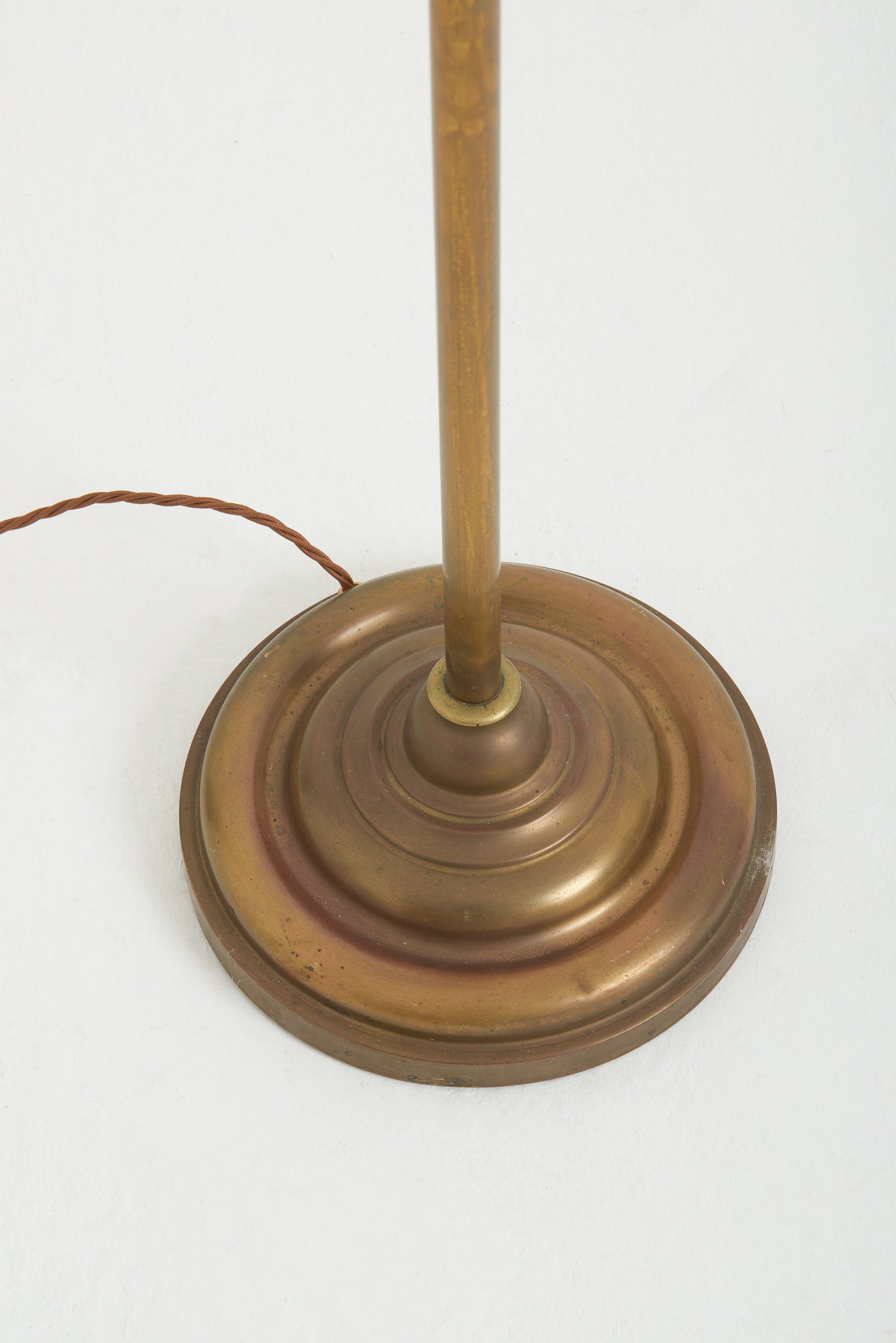 Mid-Century Brass Telescopic Floor lamp