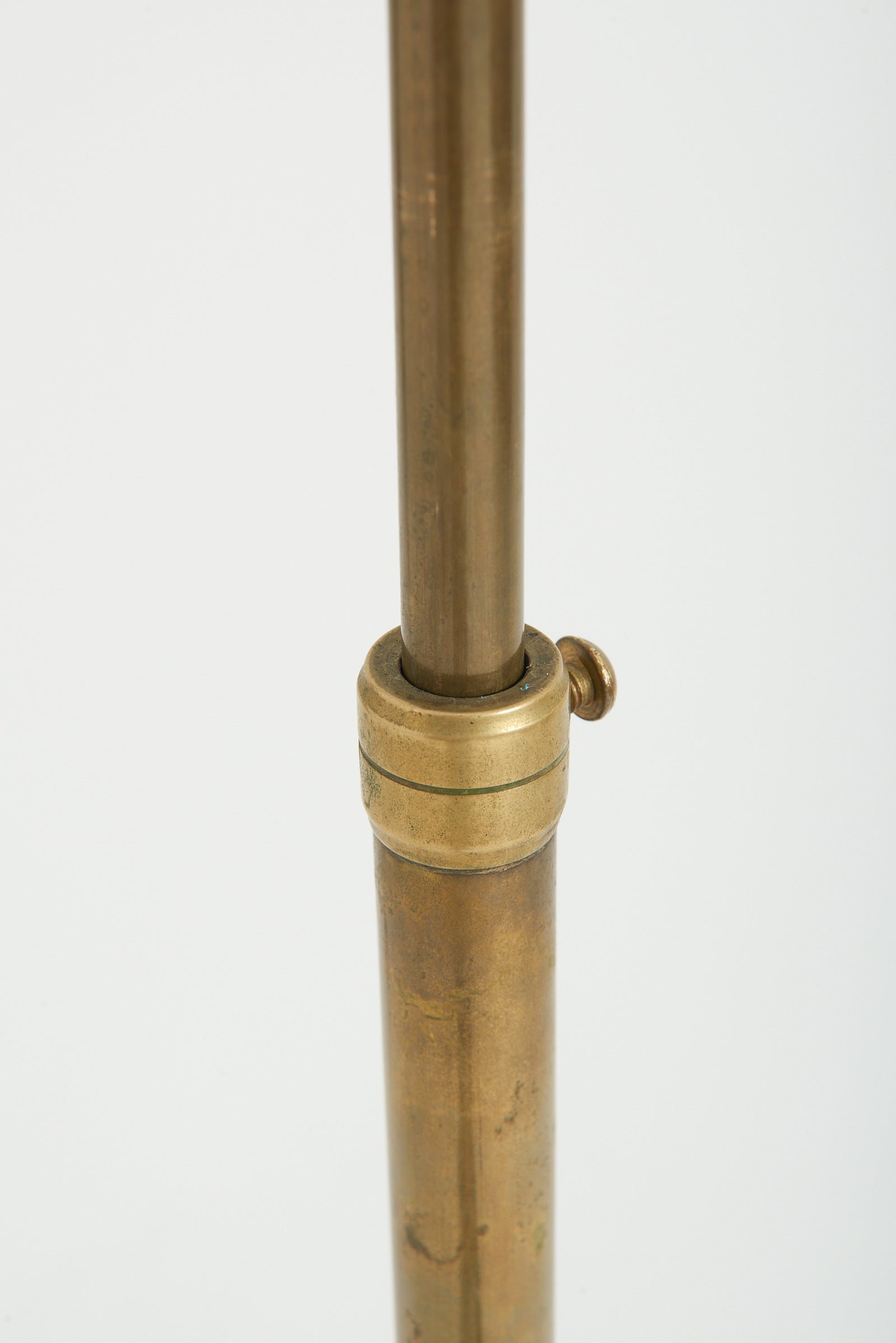 Mid-Century Brass Telescopic Floor lamp