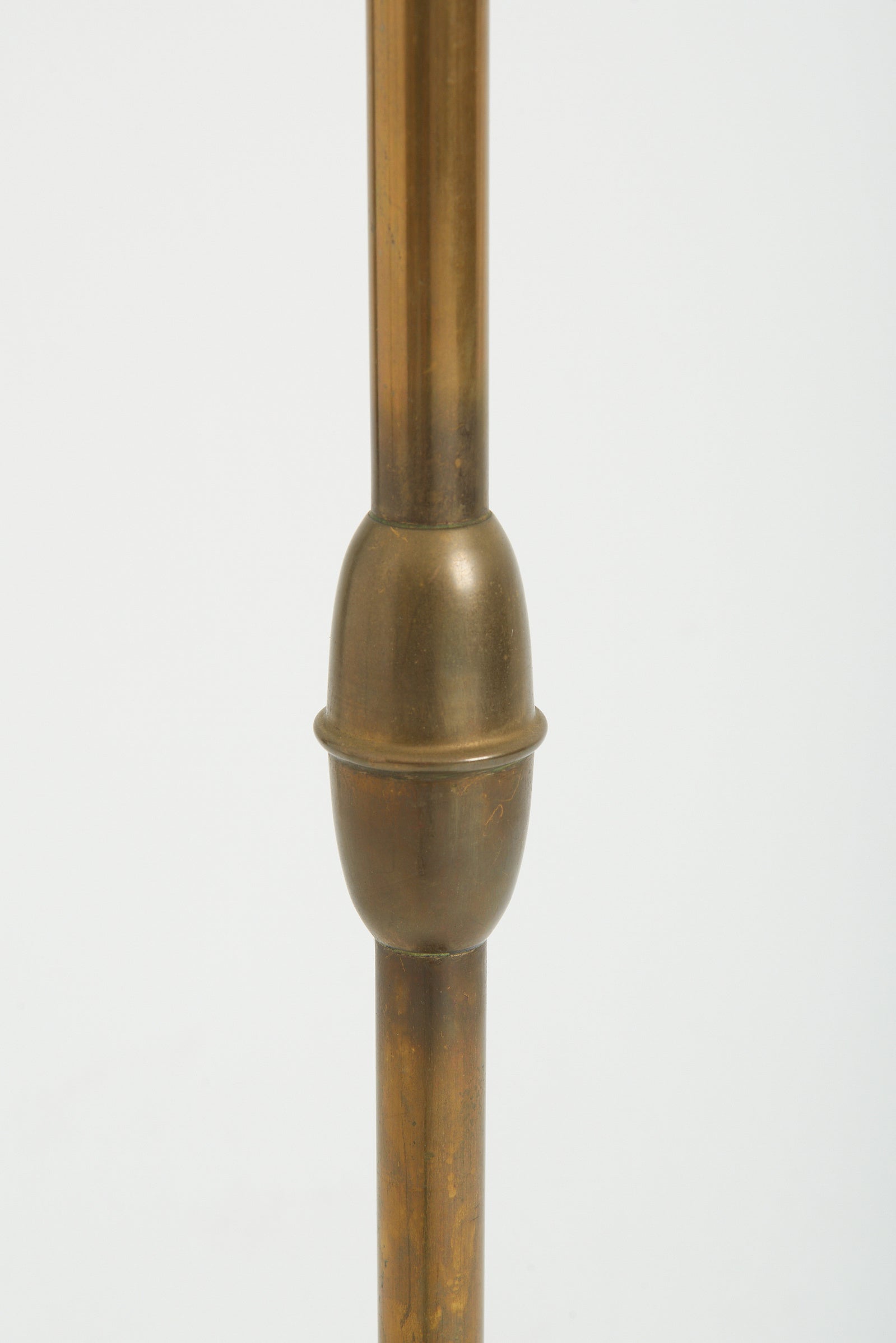 Mid-Century Brass Telescopic Floor lamp