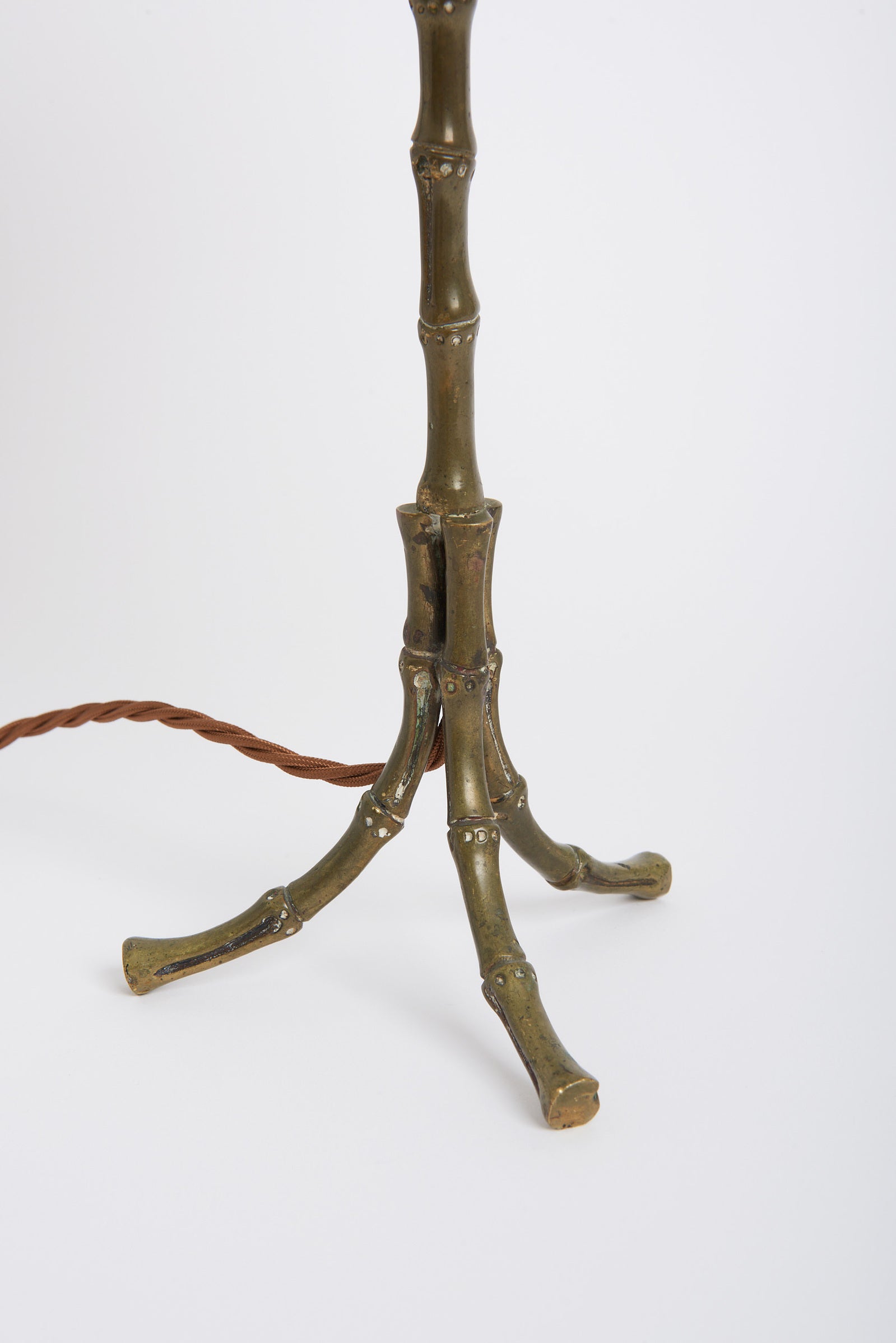 Brass Bamboo Table Lamp