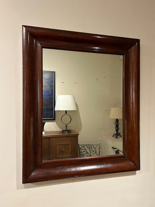 19th Century Mahogany Mirror