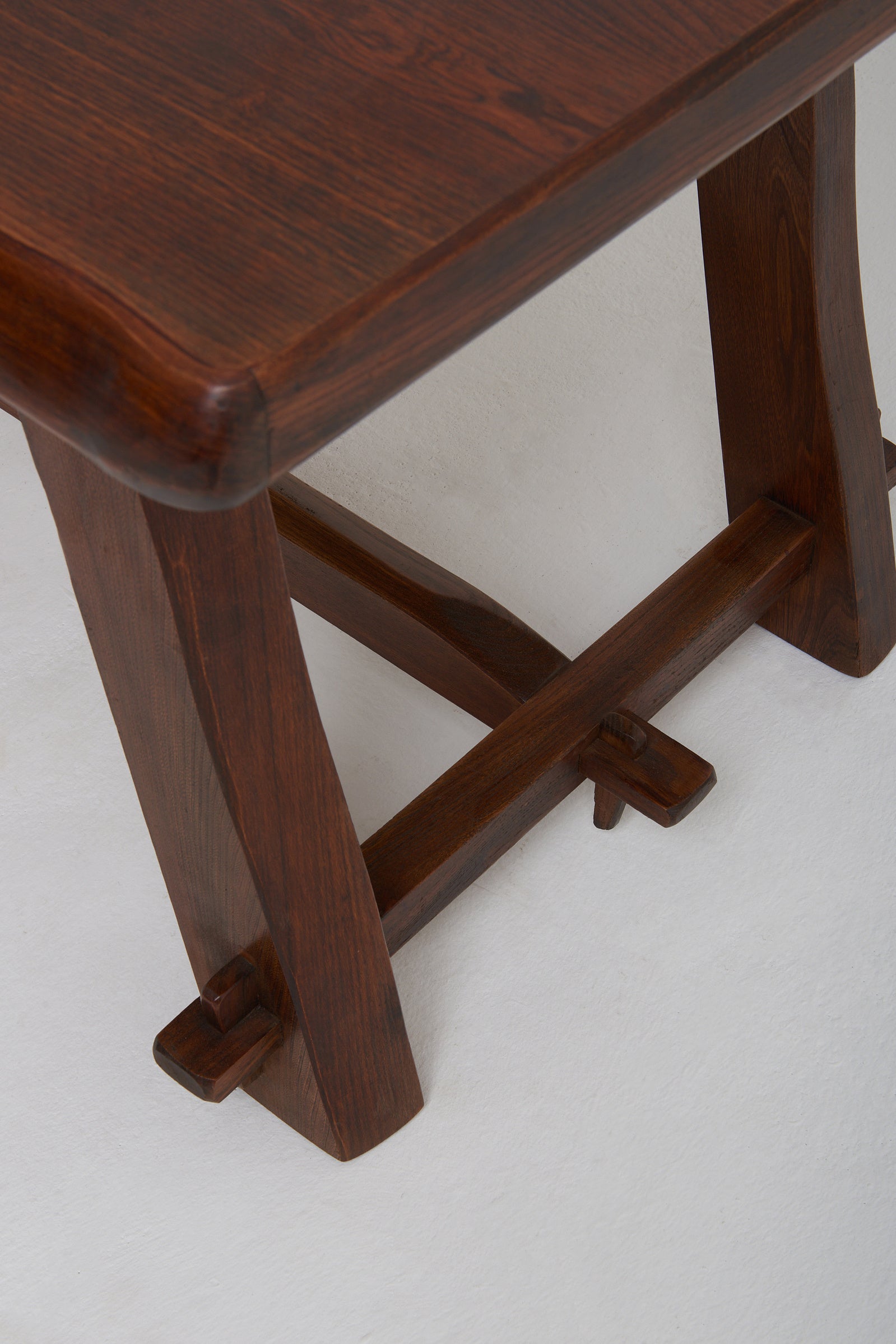 Brutalist Dining Table by Olavi Hanninen (1920-1992)