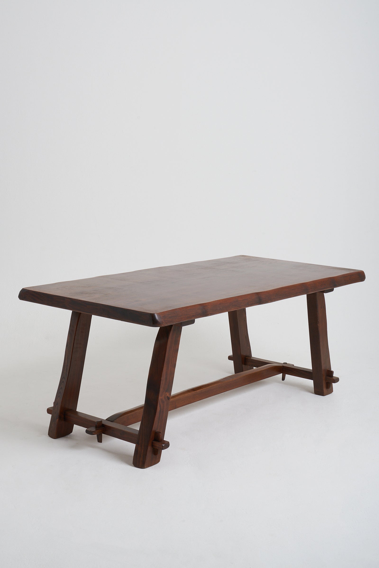8097- Brutalist Dining Table by Olavi Hanninen (1920-1992)