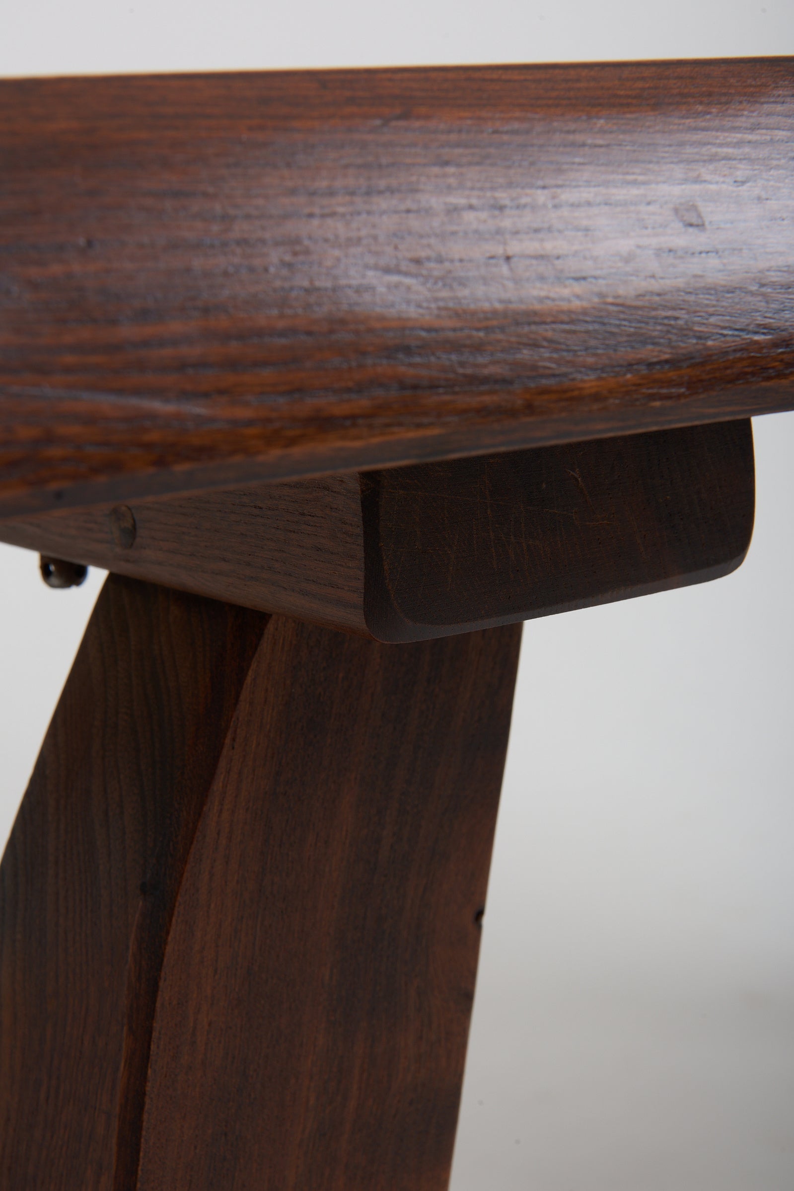 Brutalist Dining Table by Olavi Hanninen (1920-1992)