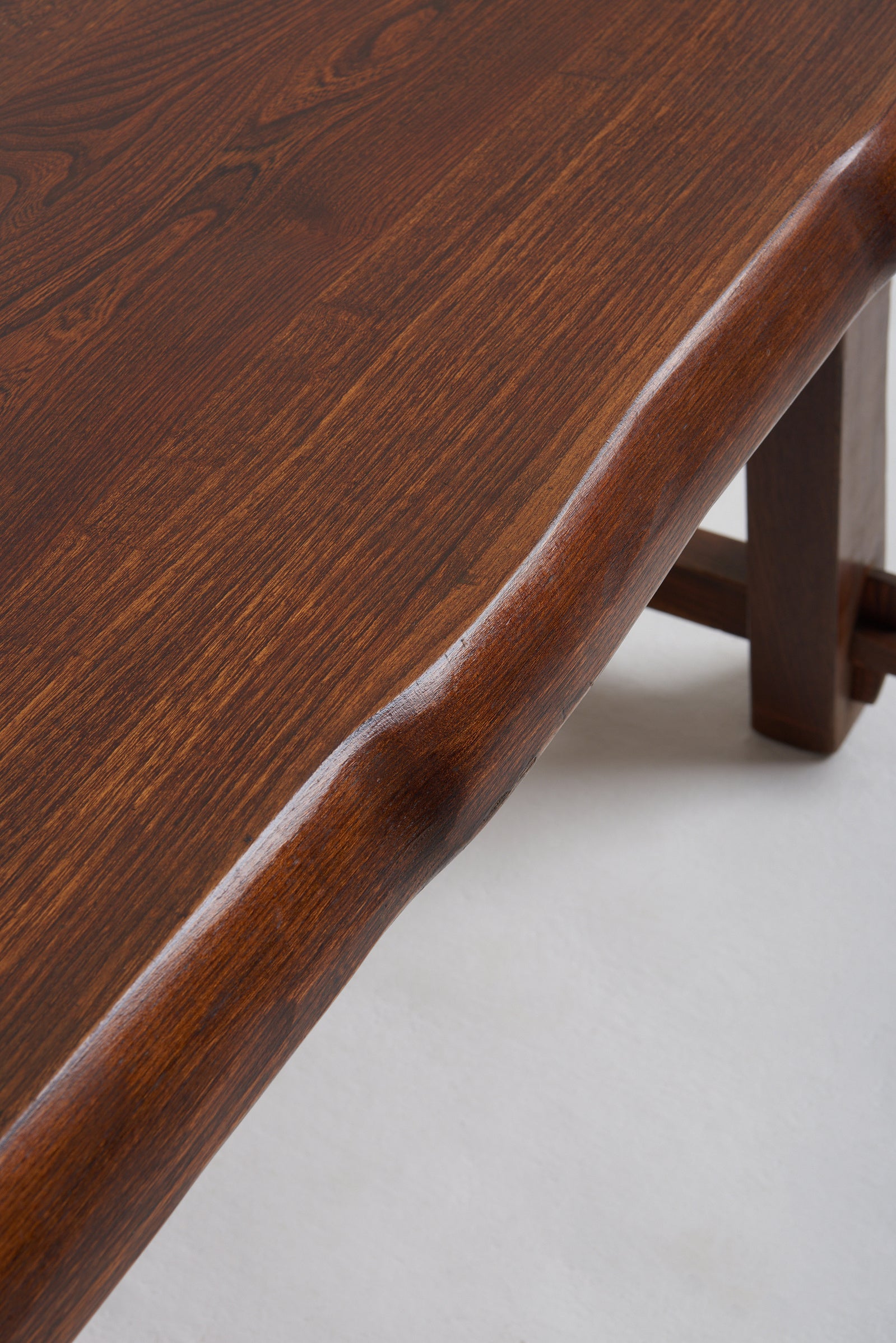 Brutalist Dining Table by Olavi Hanninen (1920-1992)