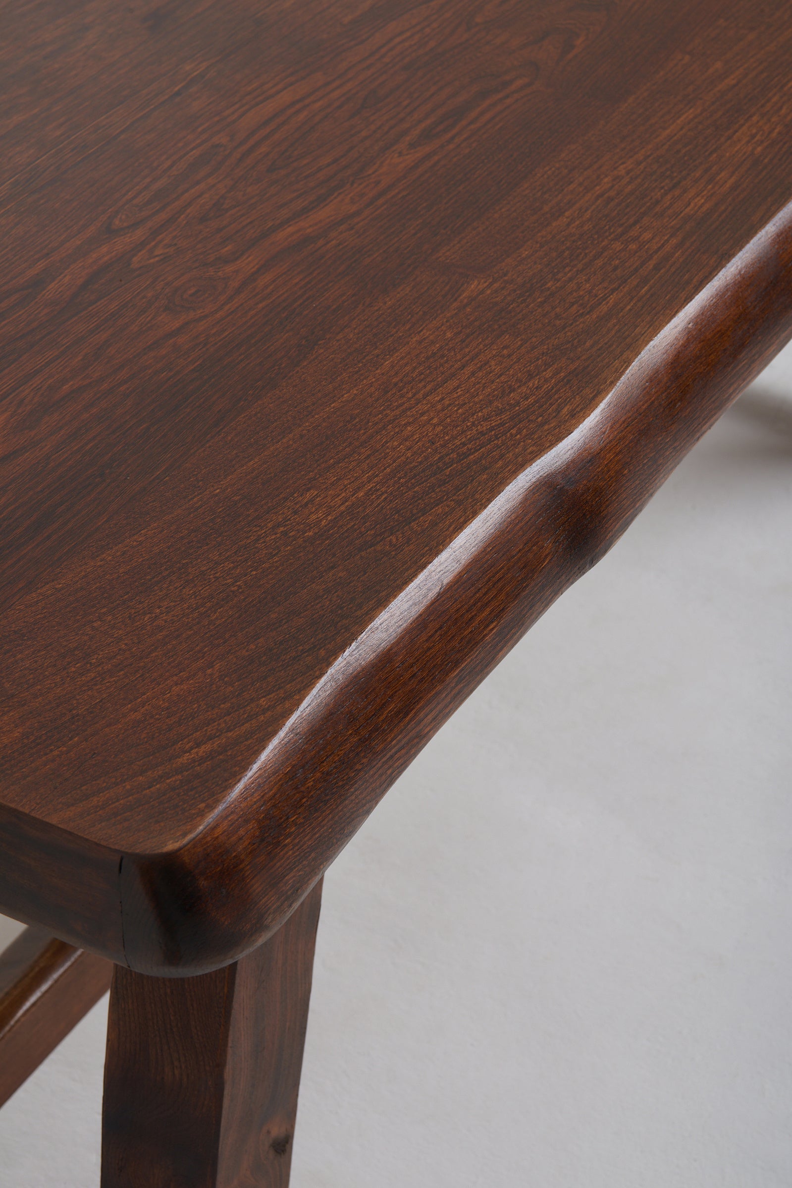 Brutalist Dining Table by Olavi Hanninen (1920-1992)