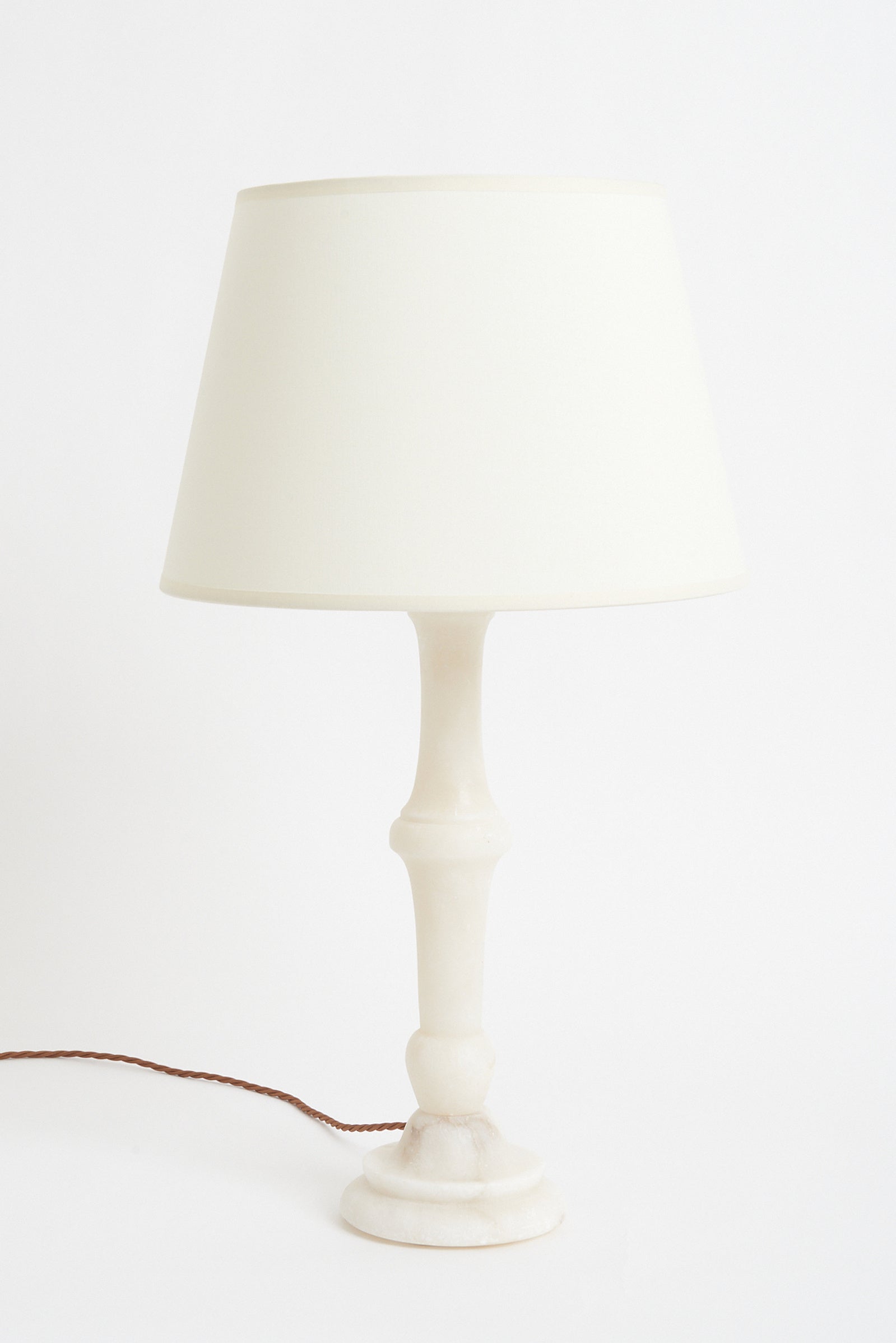Pair of Alabaster Table Lamps