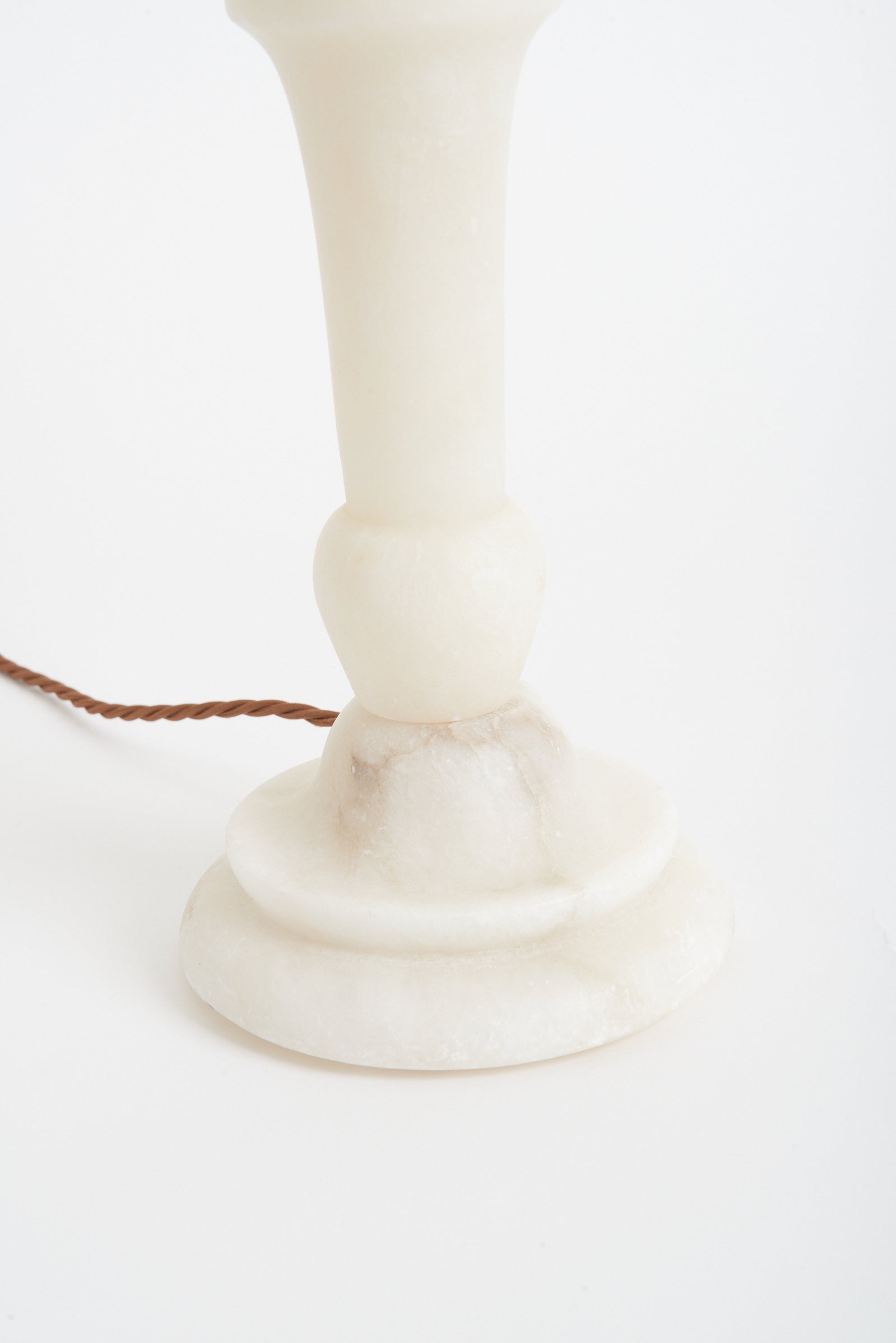 Pair of Alabaster Table Lamps