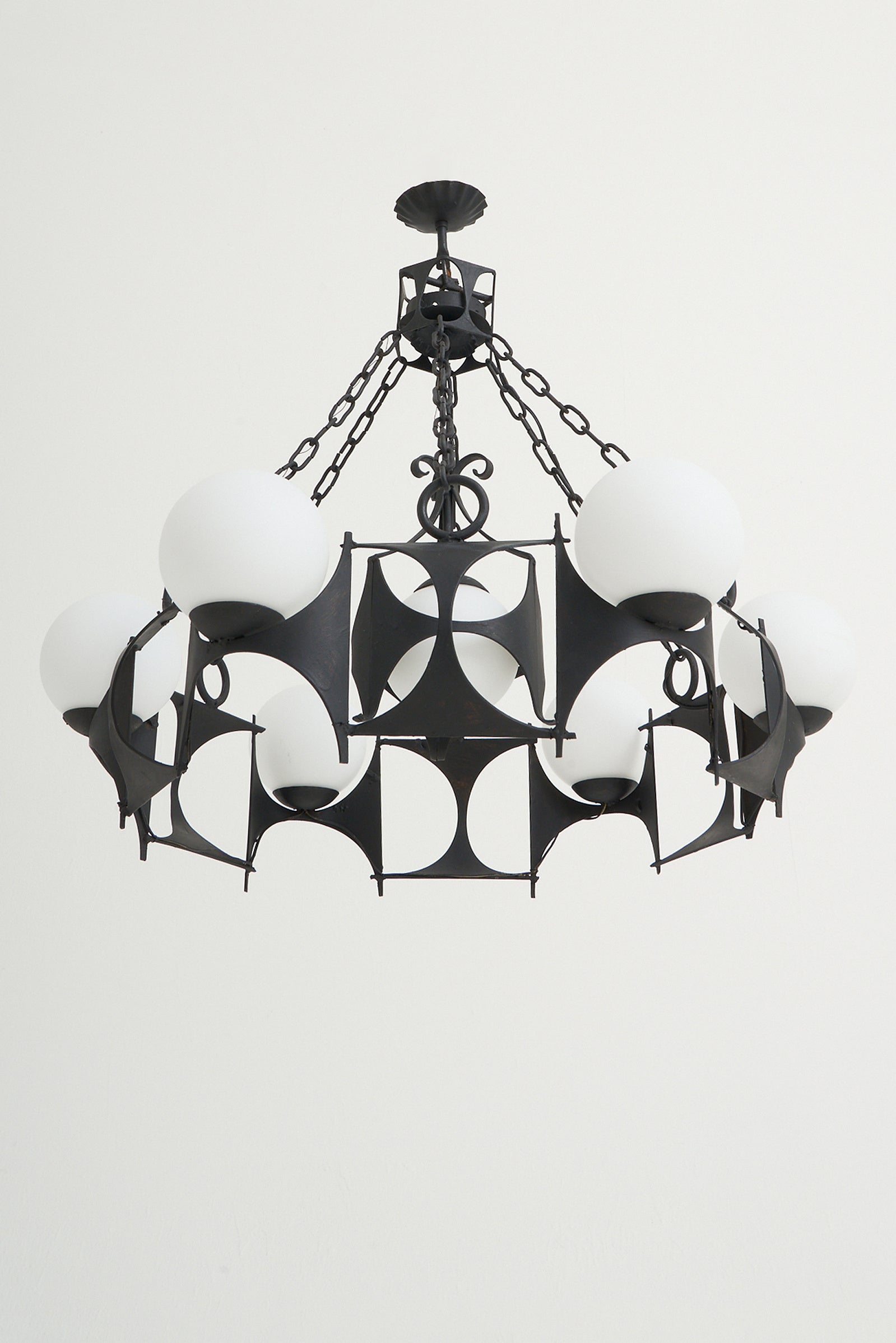 8104- Brutalist Ceiling Light