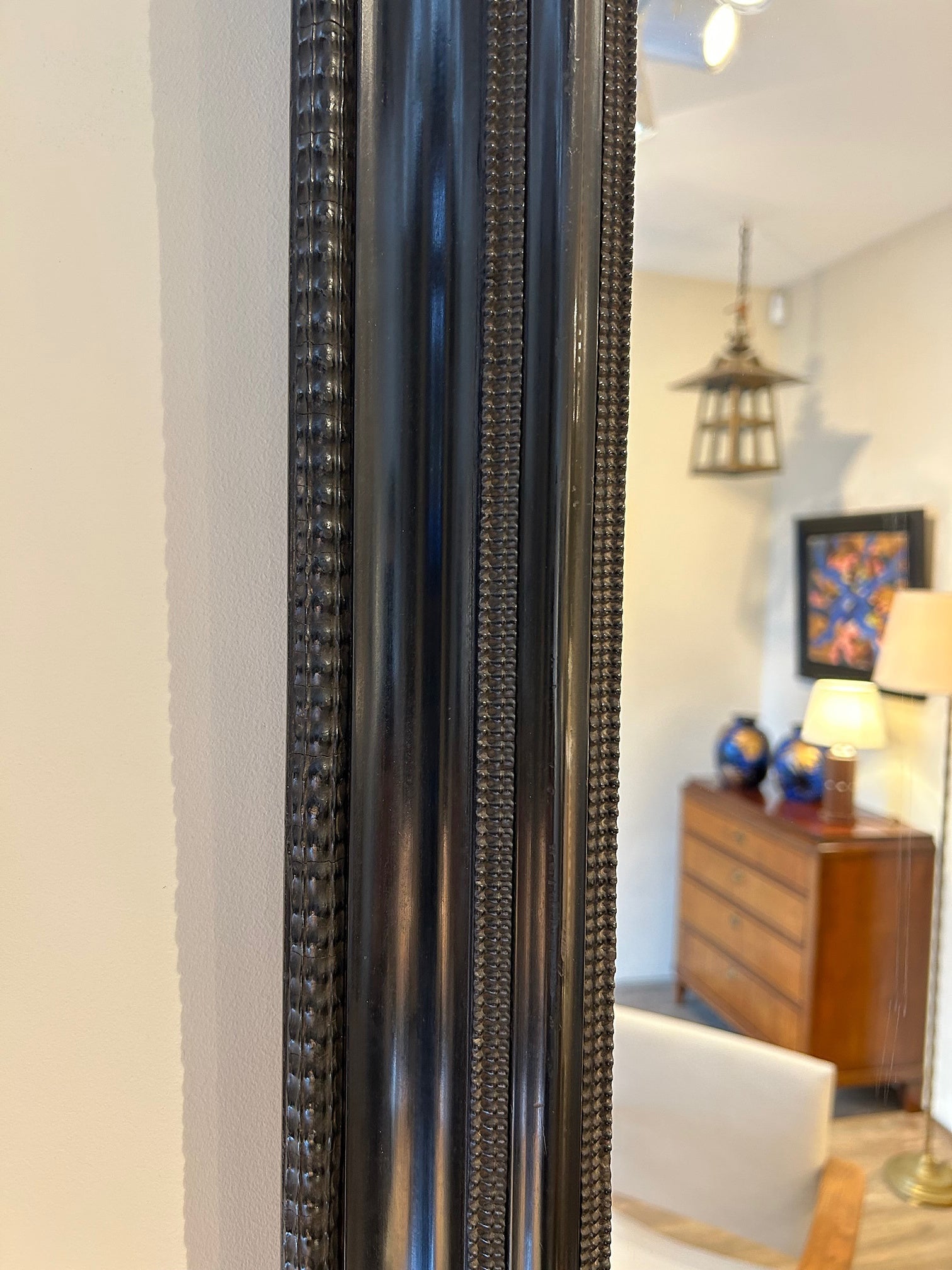 Flemish Style Ripple Frame Mirror