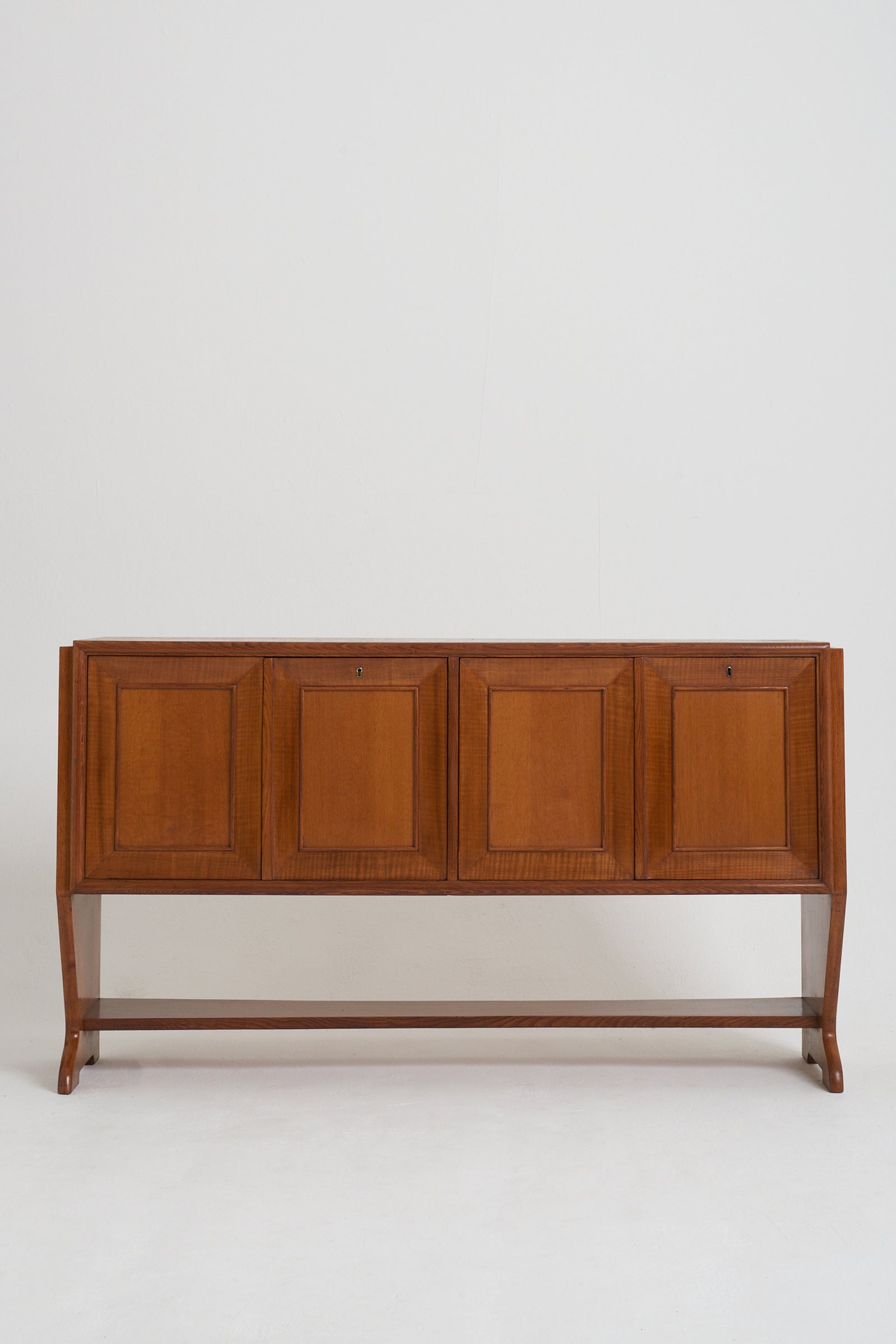 8116- Italian Mid-Century Oak Sideboard