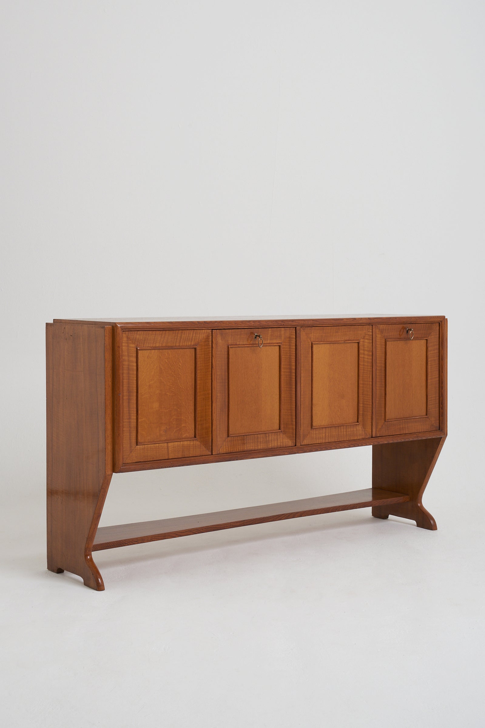 Italian Mid-Century Oak Sideboard