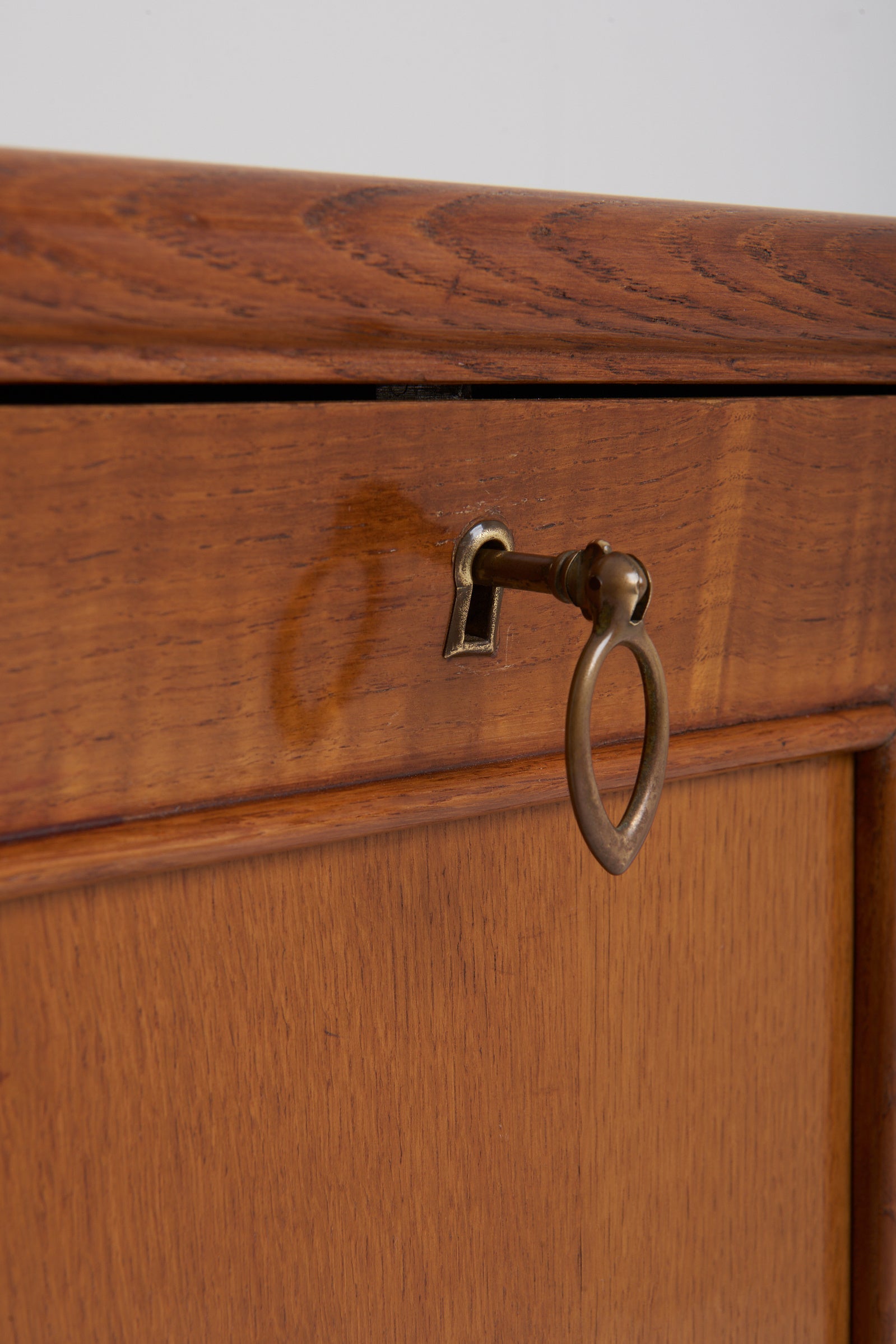 Italian Mid-Century Oak Sideboard